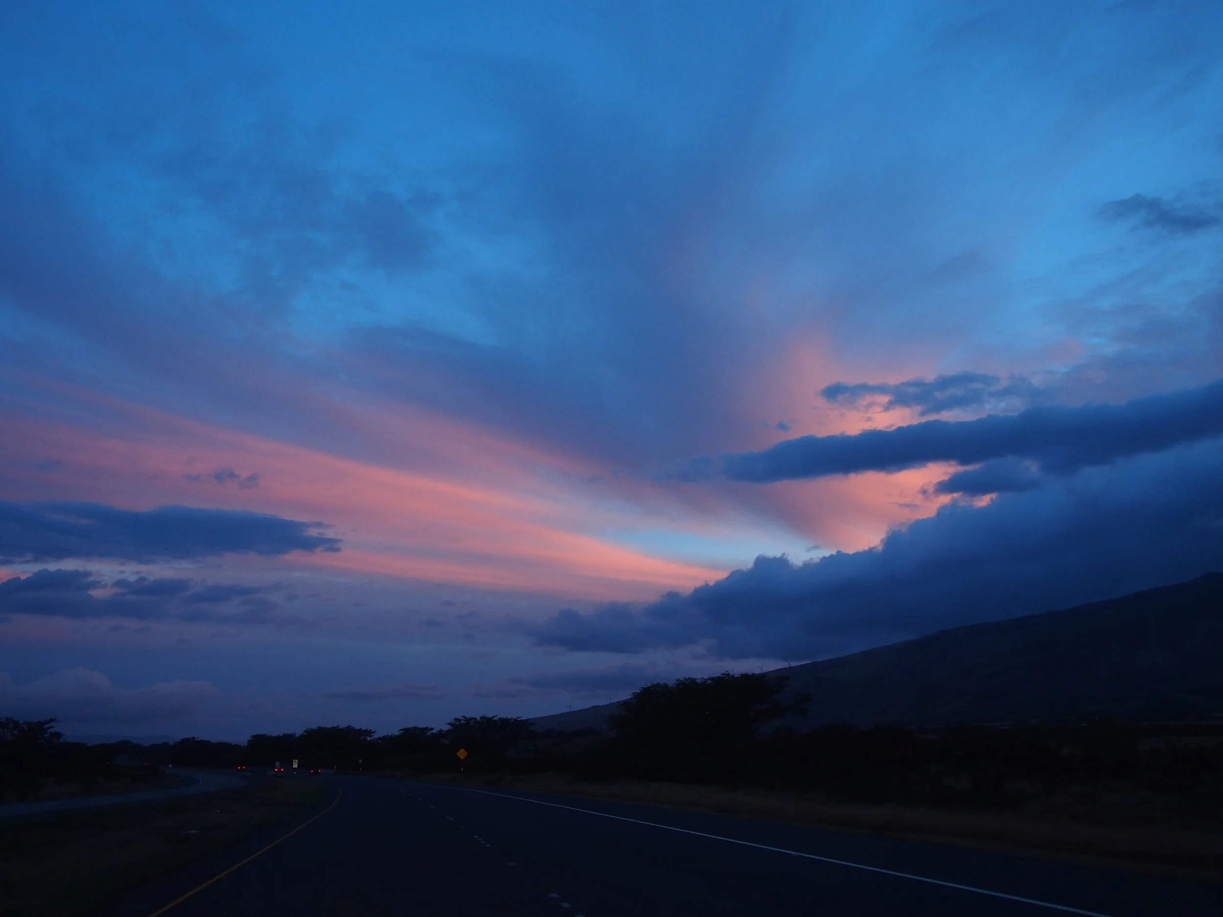 A Maui sunset