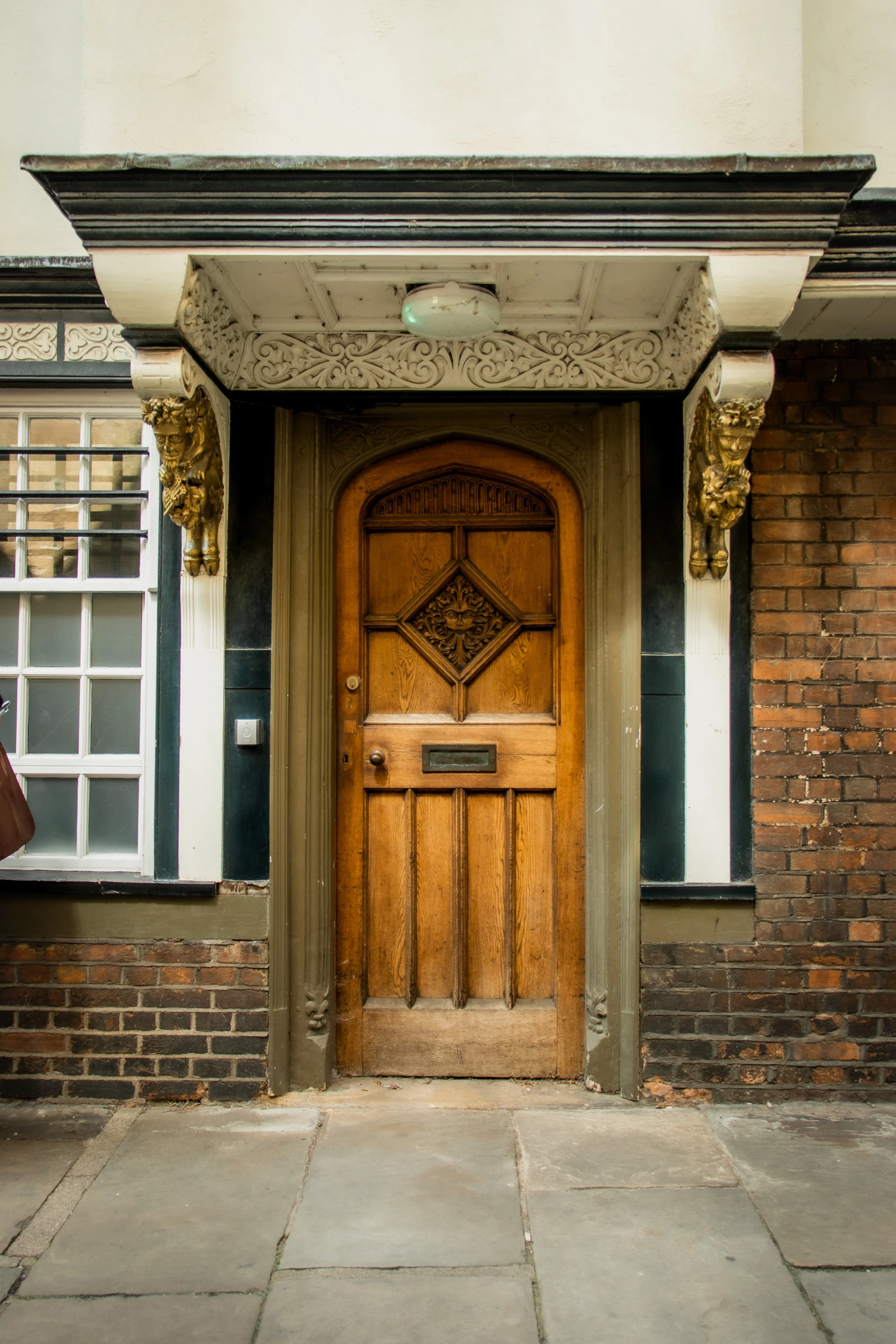 The door in Oxford that is said to have inspired The Lion, The Witch and The Wardrobe