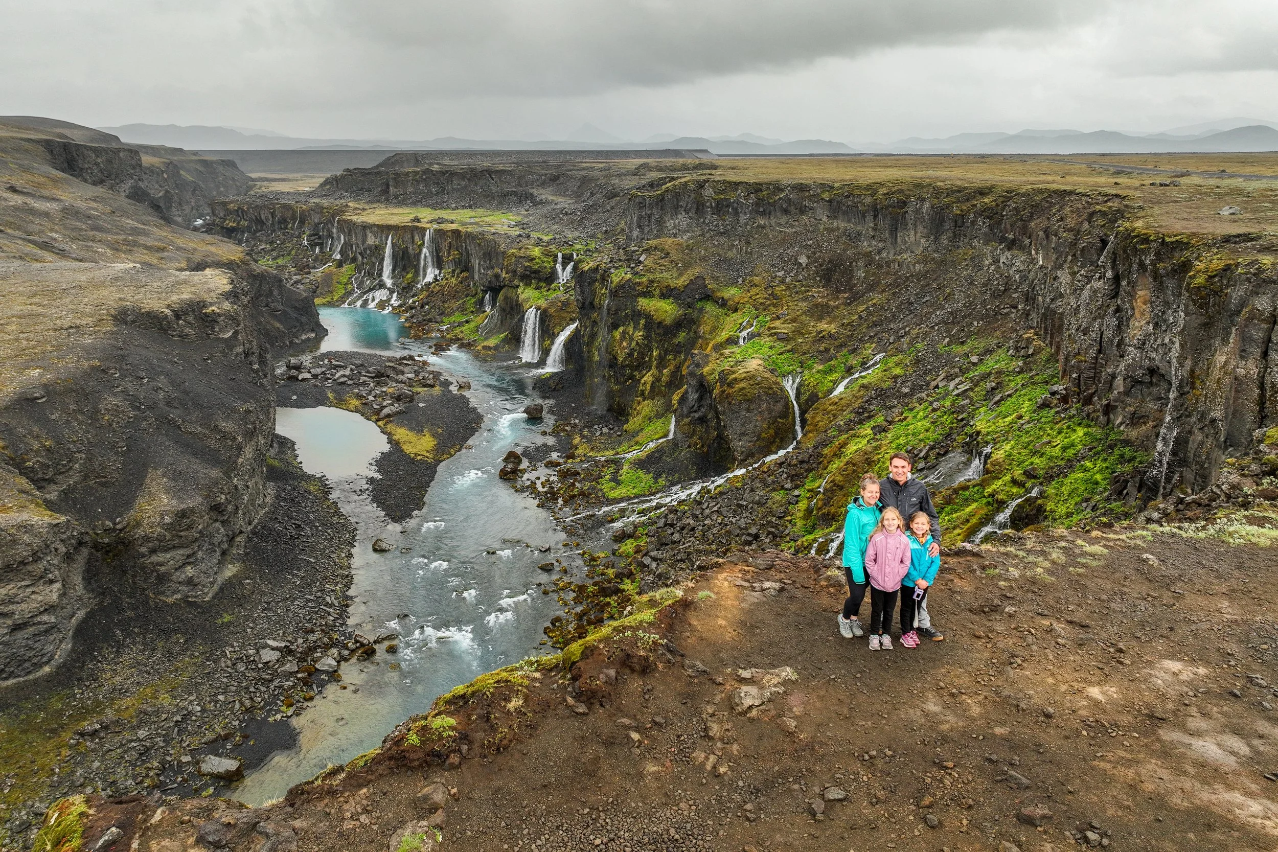 Sigöldugljúfur Canyon, or the Valley of Tears, in Iceland