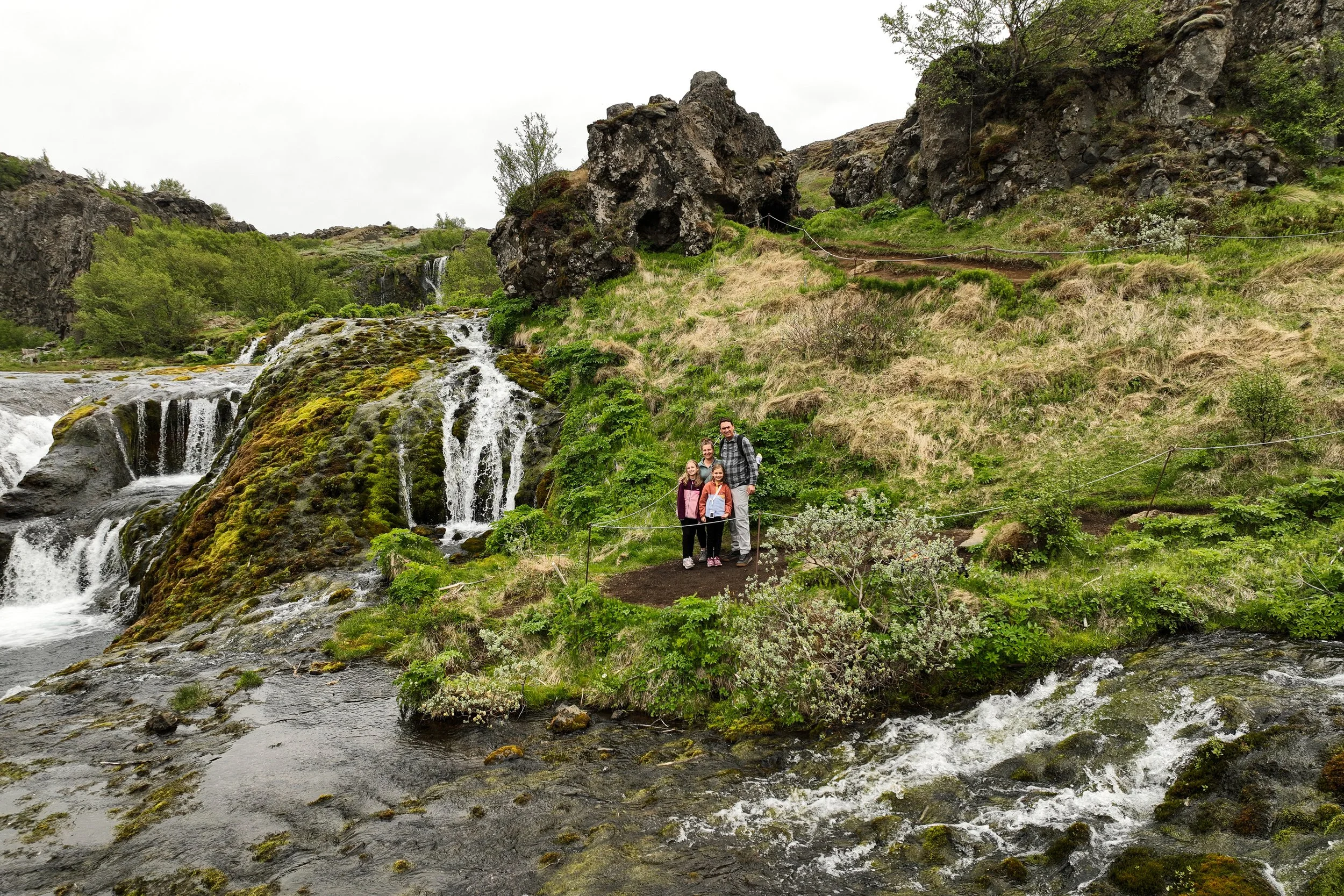 The secret Oasis of Gjáin in Iceland