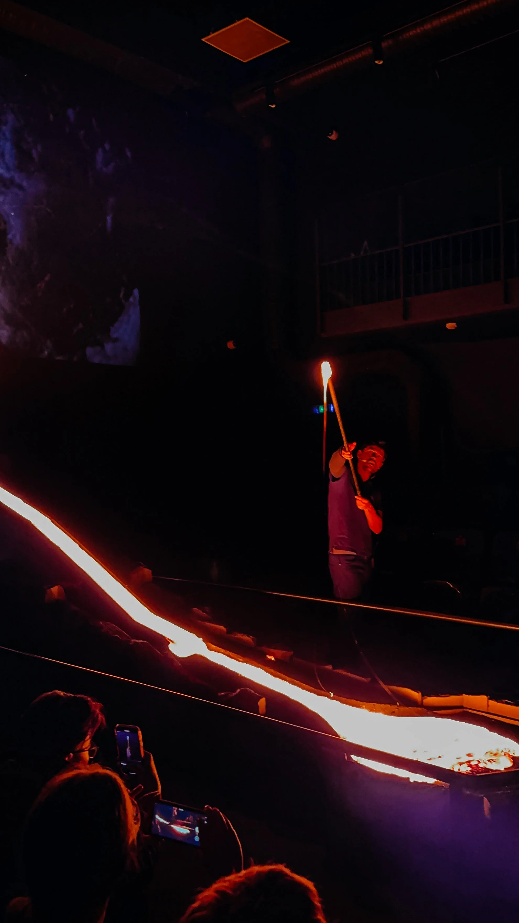 The Lava Show in Reykjavik, Iceland