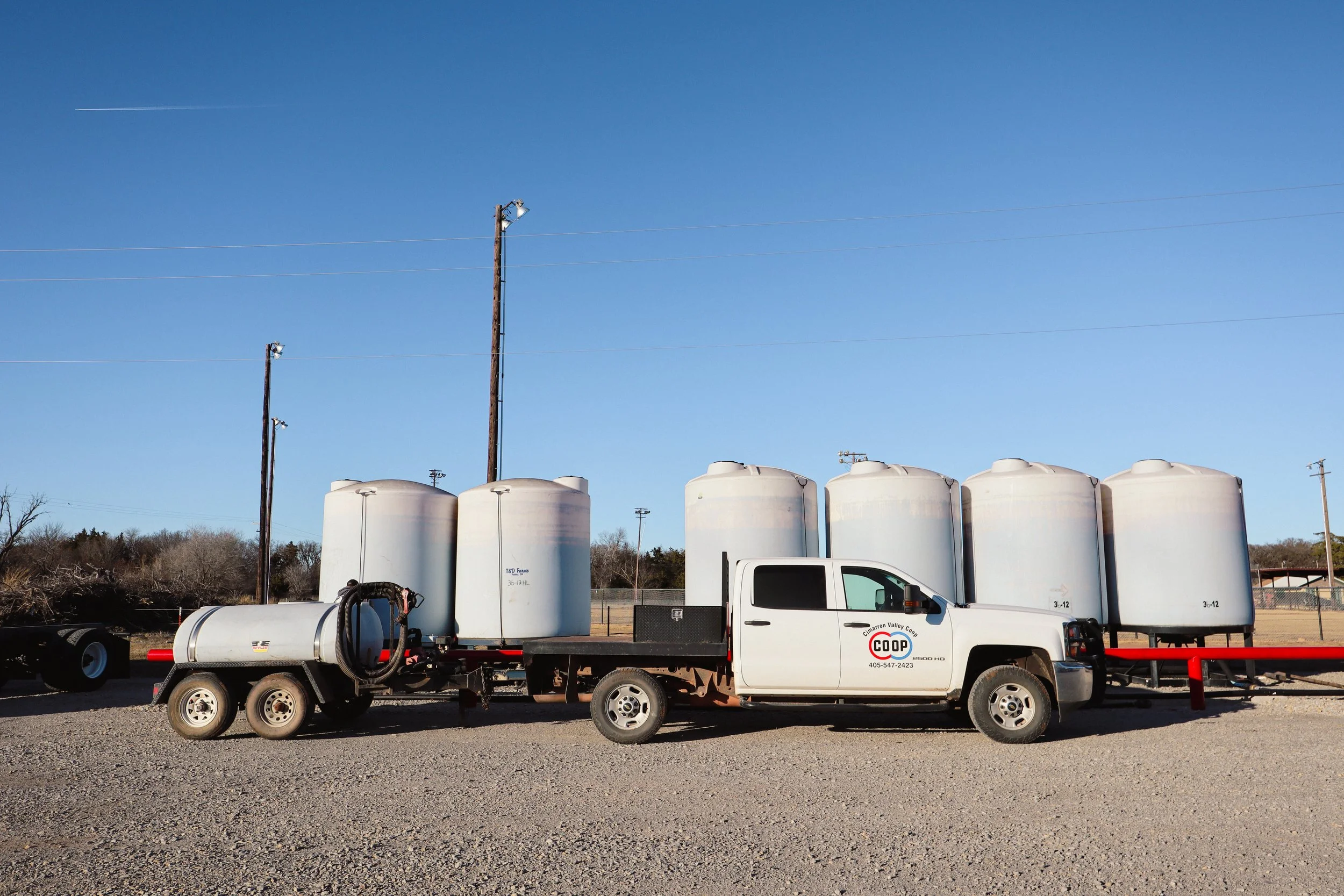 Liquid feed supplement for cattle providing additional nutrients for herd health.