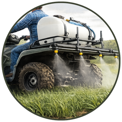 Chemical and crop protection products available at Cimarron Valley Co-op in Perkins, Oklahoma for pasture and farm use.