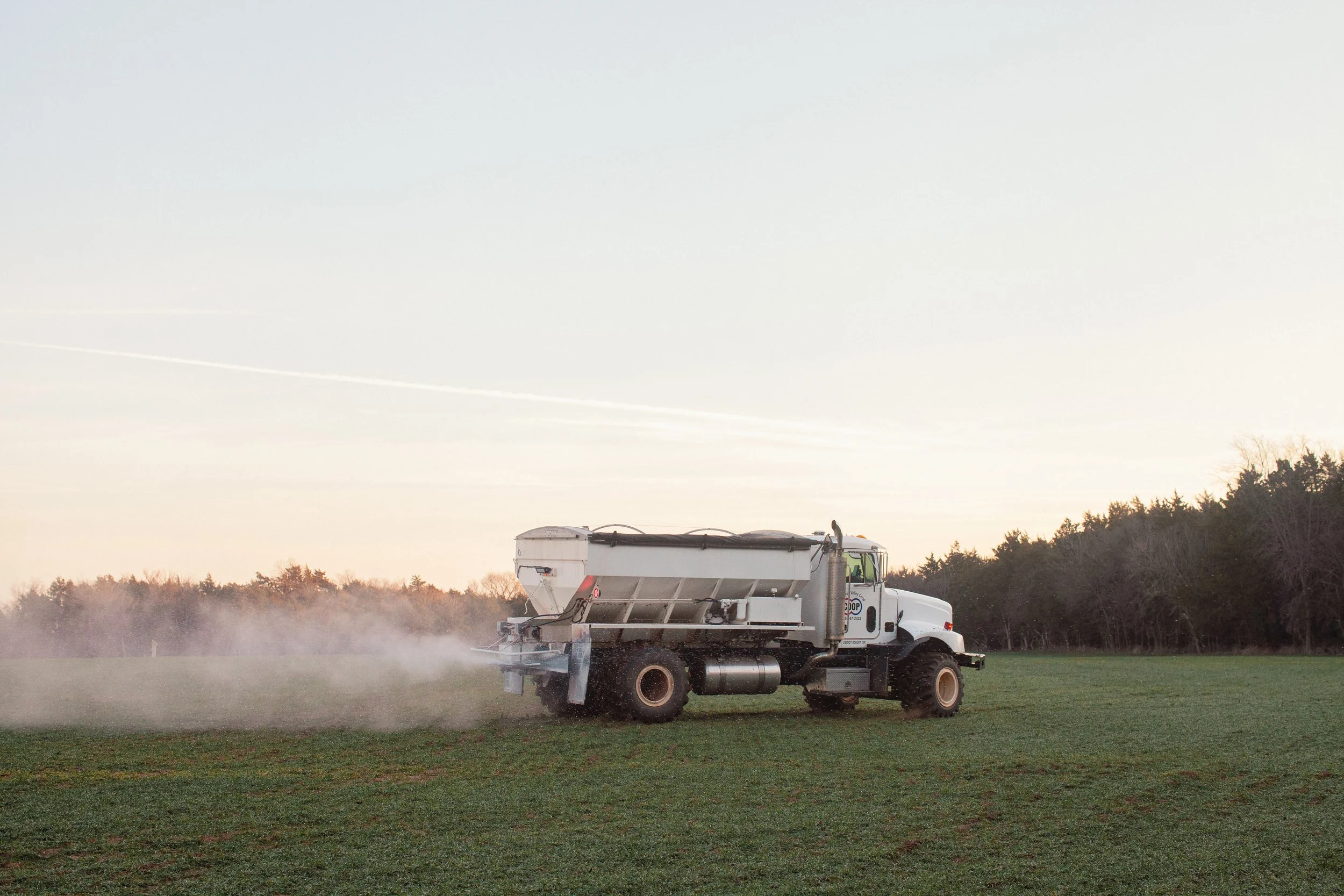 Fertilizer and herbicide products used for crop health, weed control, and pasture management