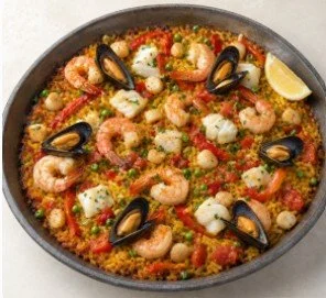 Spanish Seafood Paella