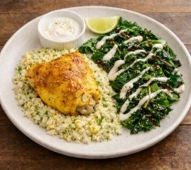 Turmeric chicken and cauliflower rice.jpg