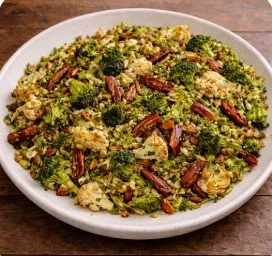 Shaved roastedd Brussels sprouts and broccoli salad.jpg