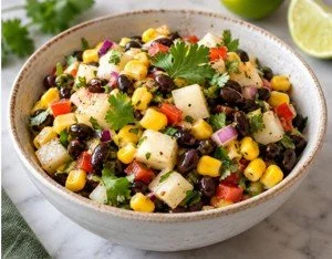 Black bean, corn and jicama salad.jpg