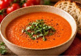 Roasted tomato and tomato bisque.jpg