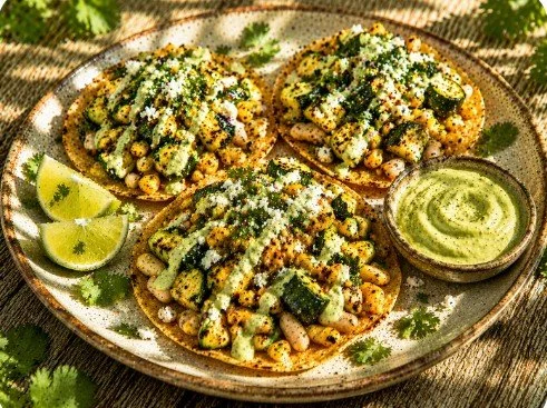 Zucchini and corn tostadas.jpg