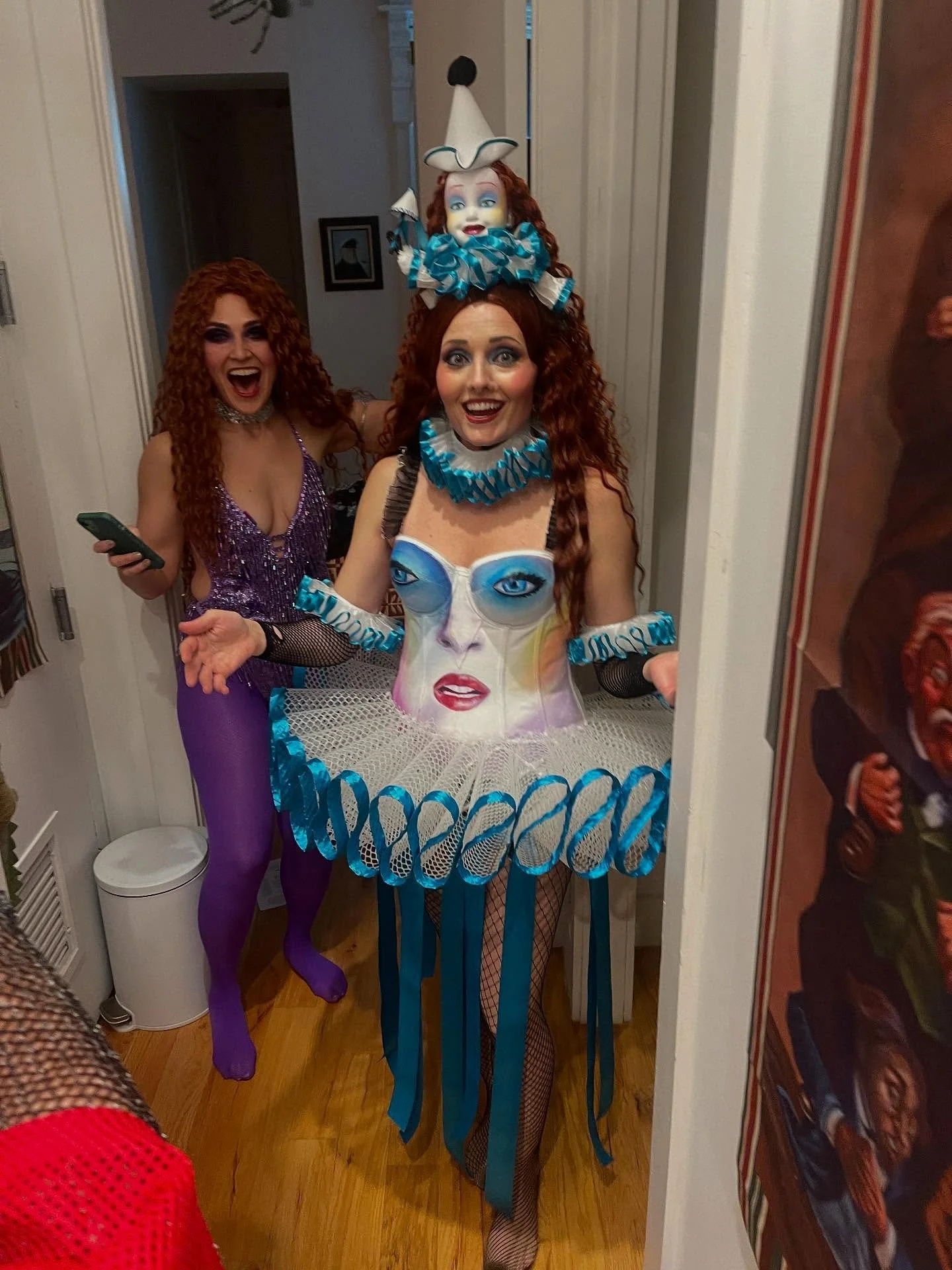 Drummer appreciation post! Not only is @lakemichelelake our favorite drummer, she learned a whole new style to make the Pink Phony Club come to to life! And if it couldn&rsquo;t get better? She&rsquo;s a trained fine artist, allowing us to create the