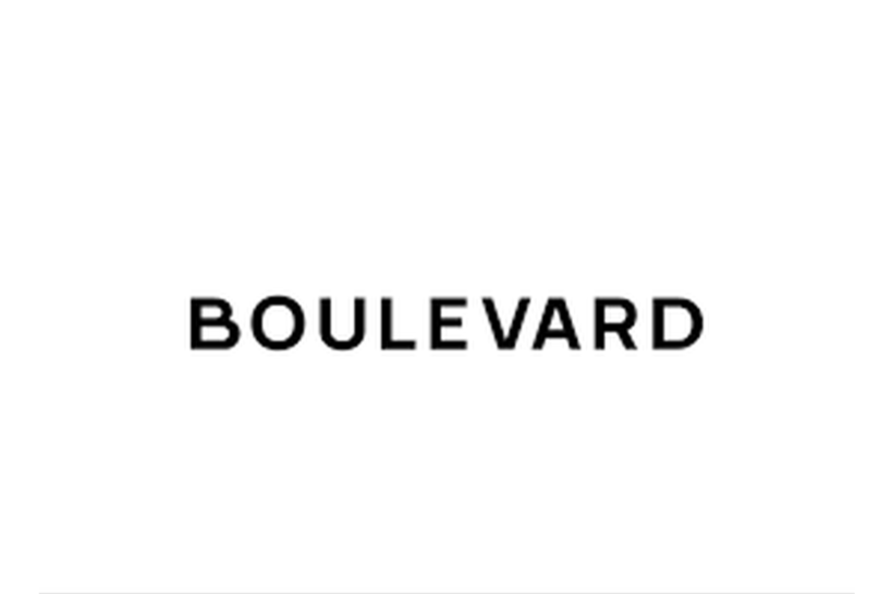 The word 'BOULEVARD' written in black uppercase letters on a white background.