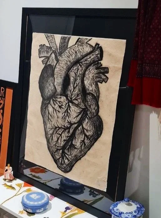 Charcoal Heart