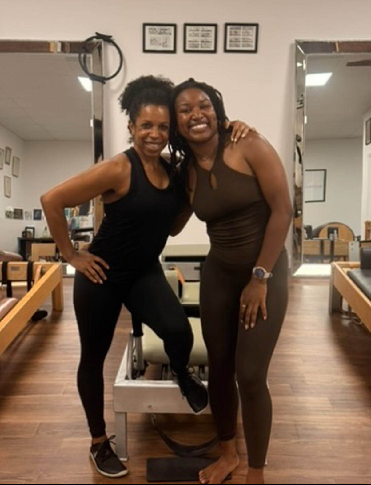 Adama Grace and Kira Lamb at Ischyra Soma Fitness