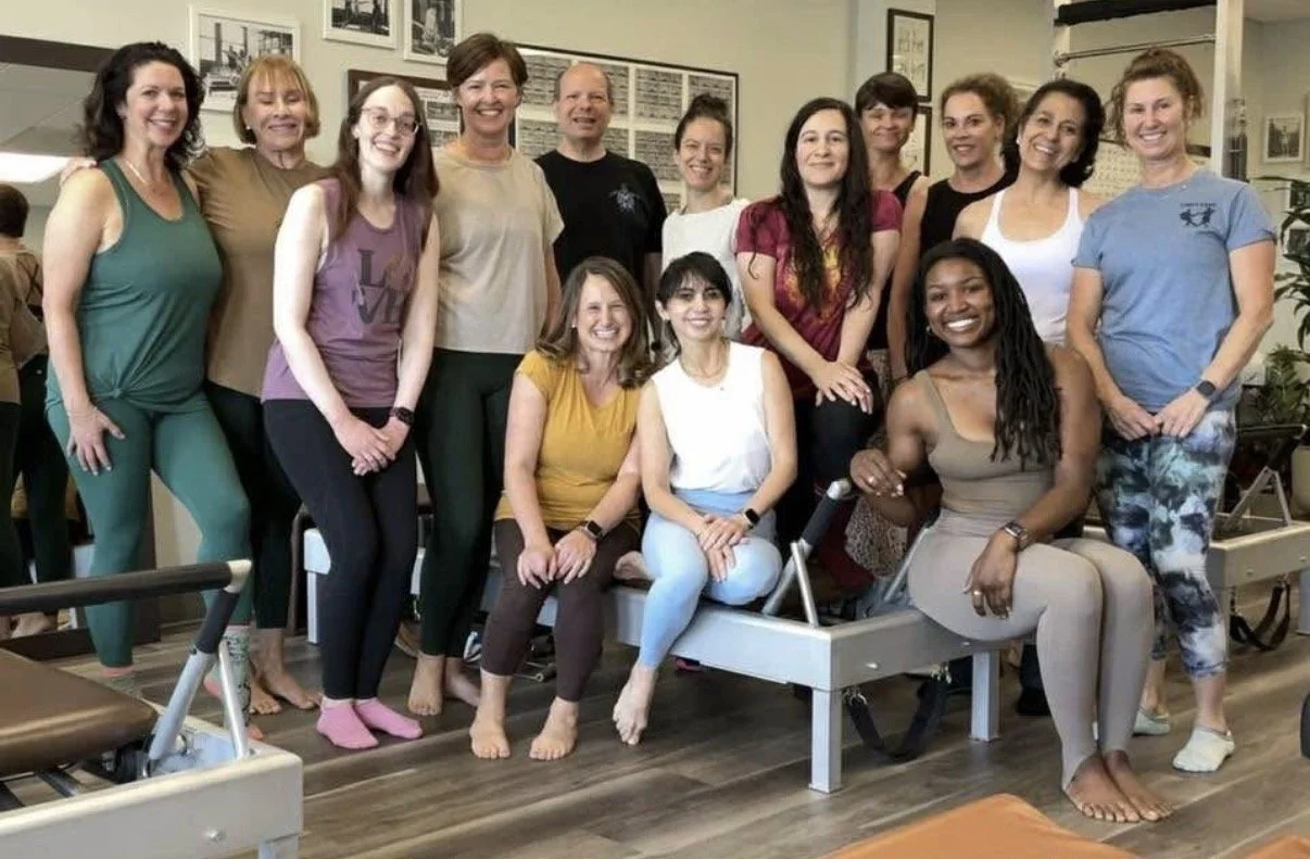 Adama Grace at Authentic Pilates of Fairfax for Sean P. Gallagher and Elaine Ewing Workshops for The New York Pilates Studio and New York Pilates Studio Teacher Training Program 