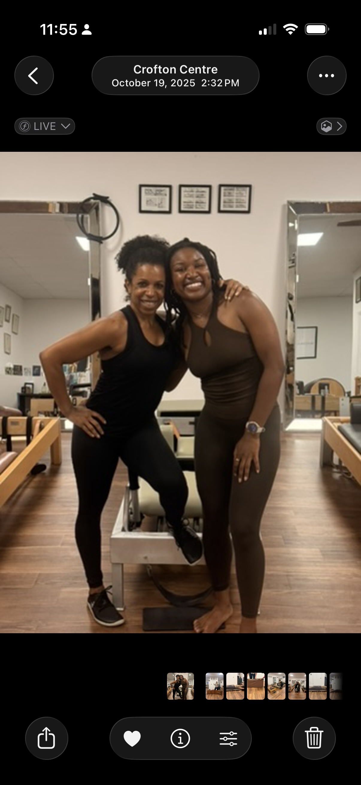 Adama Grace and Kira Lamb at Ischyra Soma Fitness