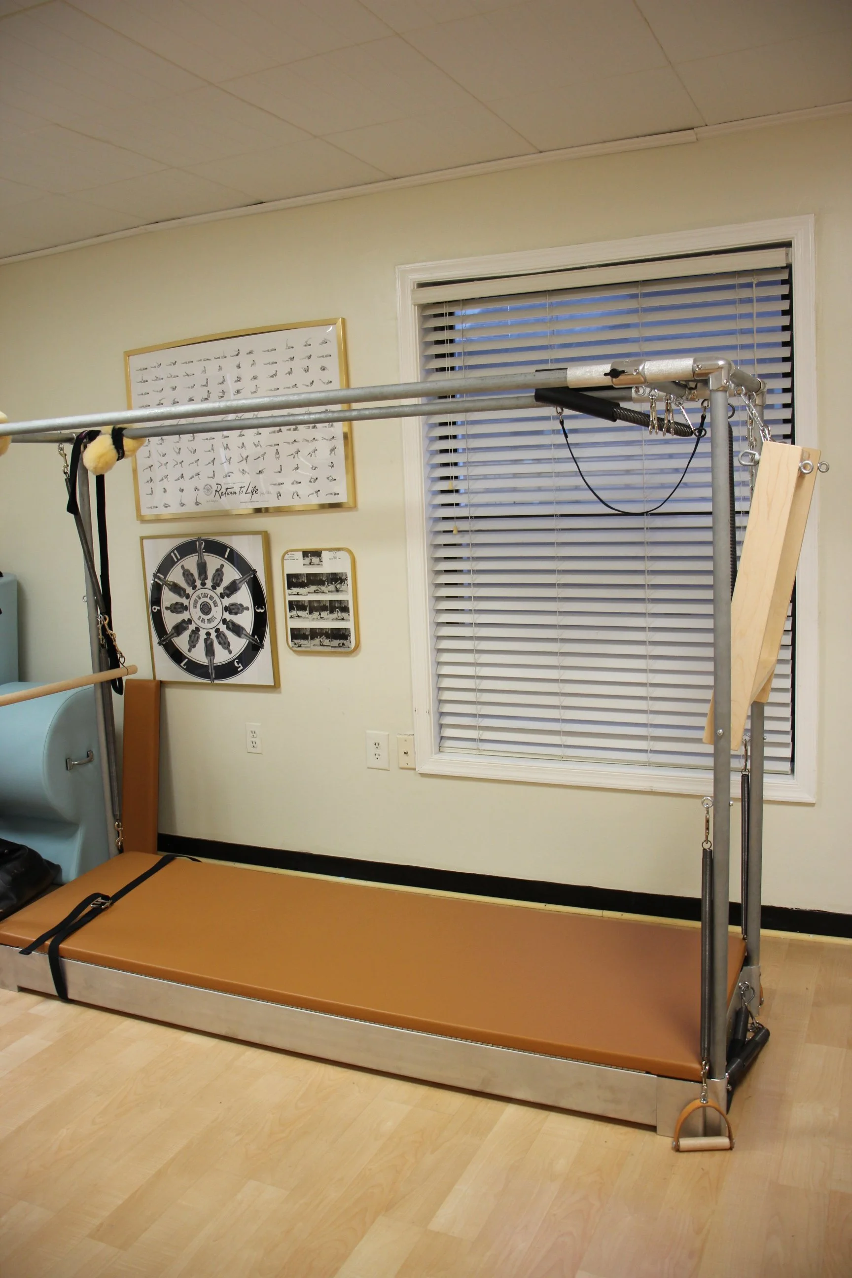 Cadillac and Pilates Posters at Adama Grace Pilates Studio