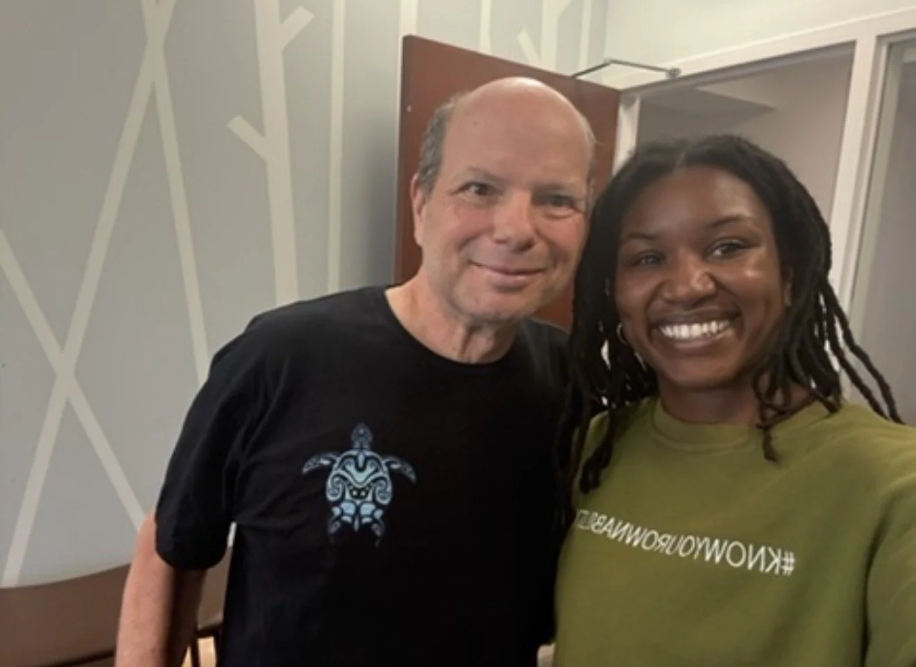 Adama Grace and Sean P. Gallagher at Authentic Pilates of Fairfax 