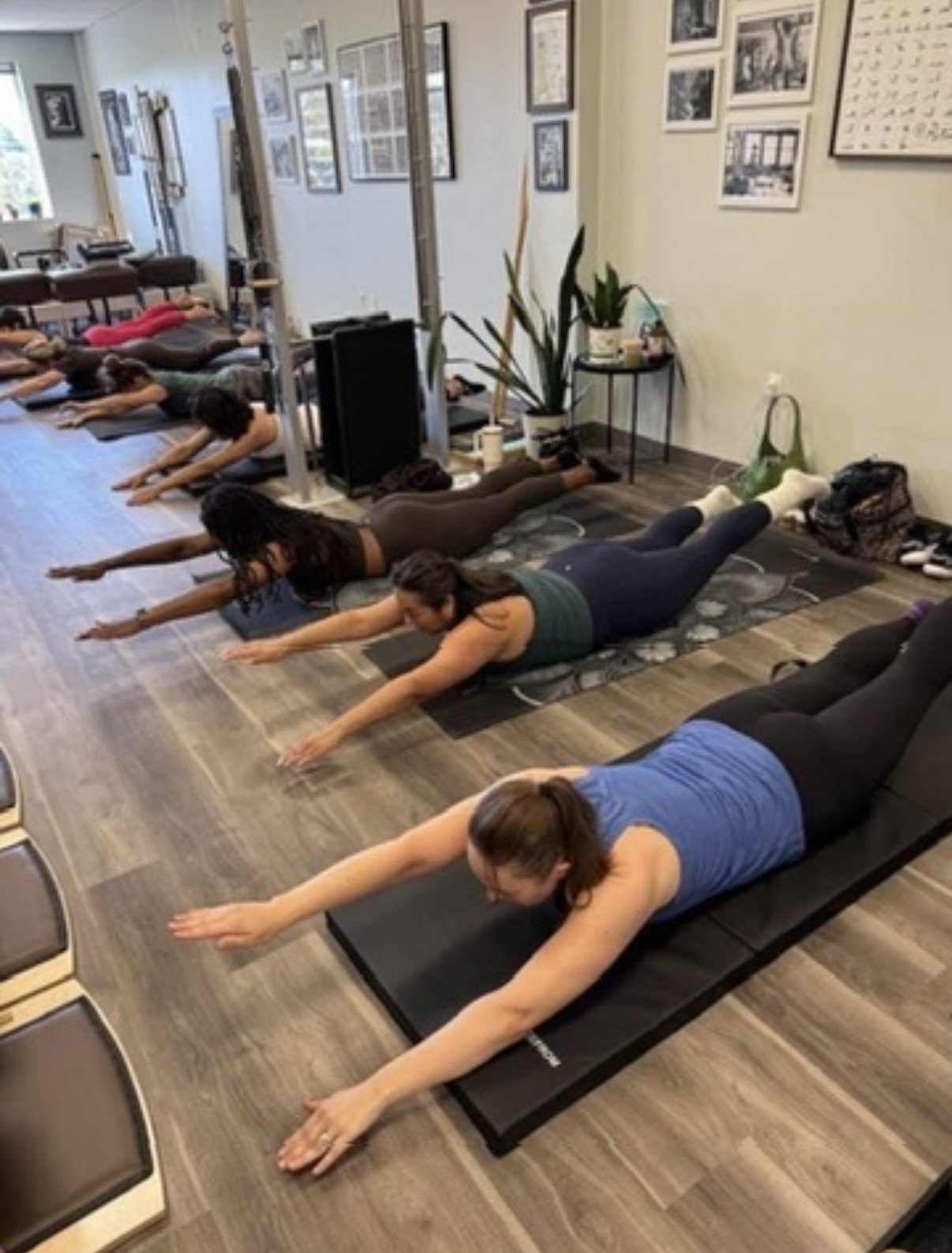 Adama Grace at Authentic Pilates of Fairfax for Sean P. Gallagher and Elaine Ewing Workshops for The New York Pilates Studio and New York Pilates Studio Teacher Training Program 