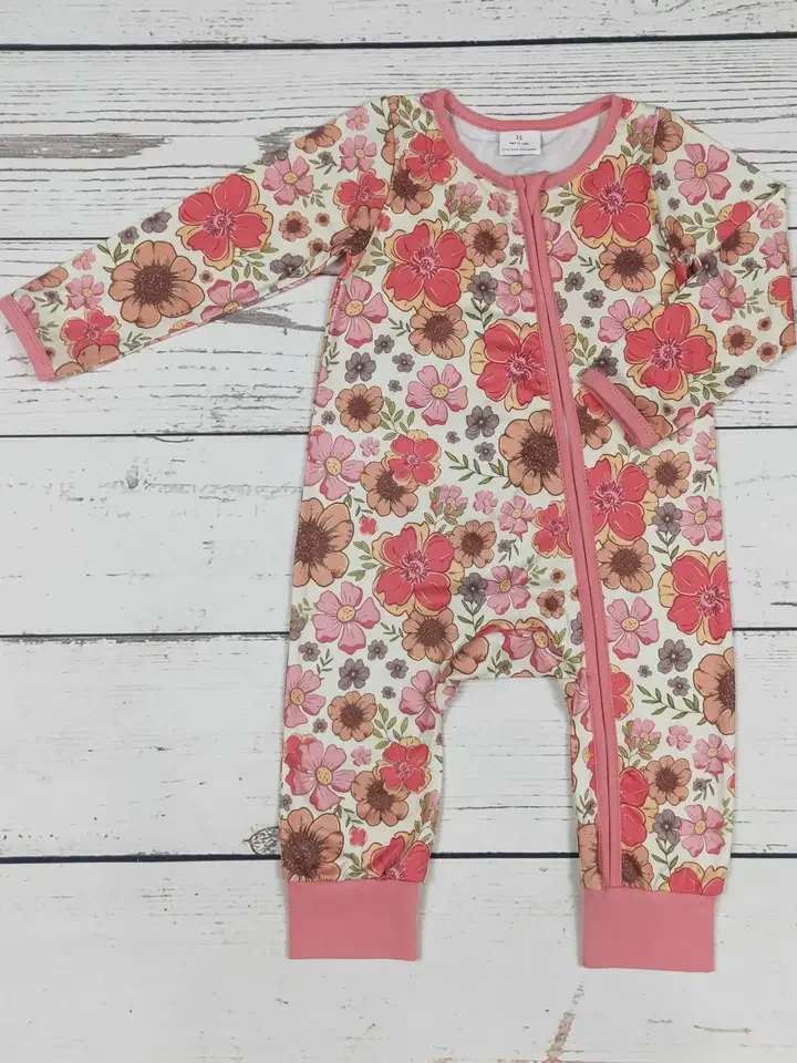 Pink Blooms & Turquoise Greens Jammy