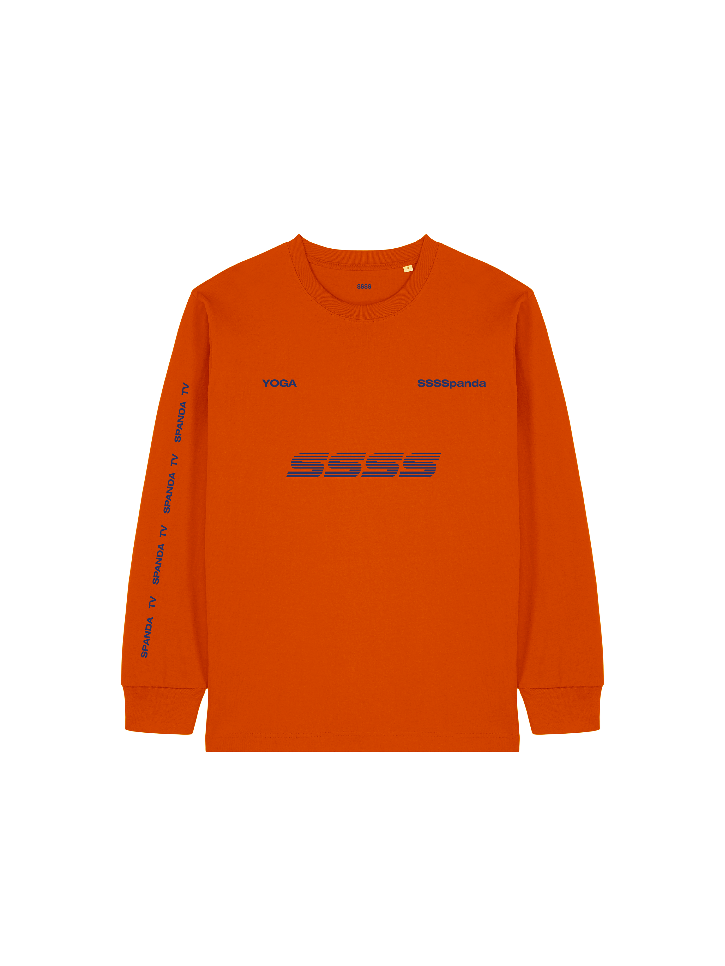 ORANGE LONG SLEEVES T-SHIRT