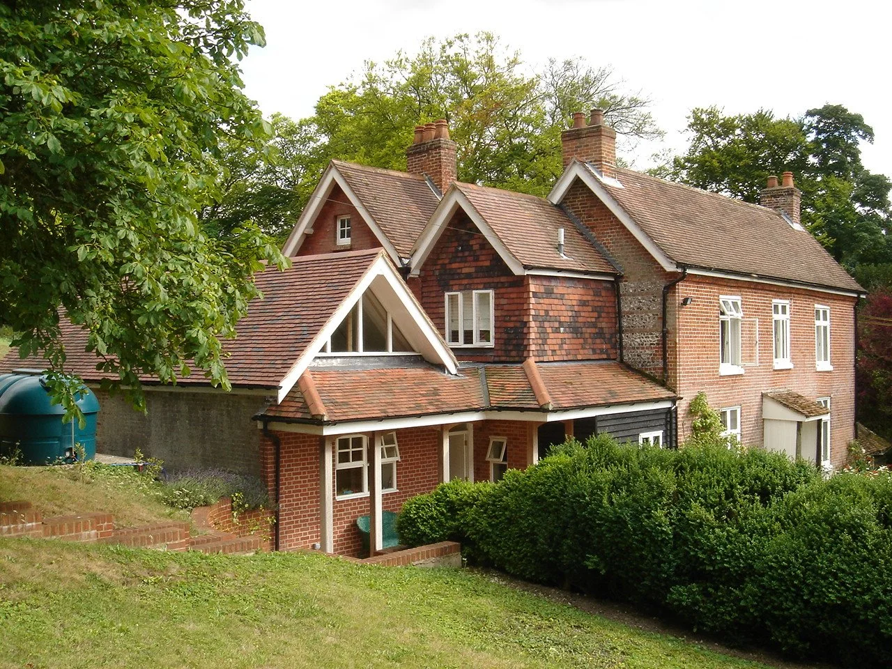 Garage conversion and new porch near Romsey
