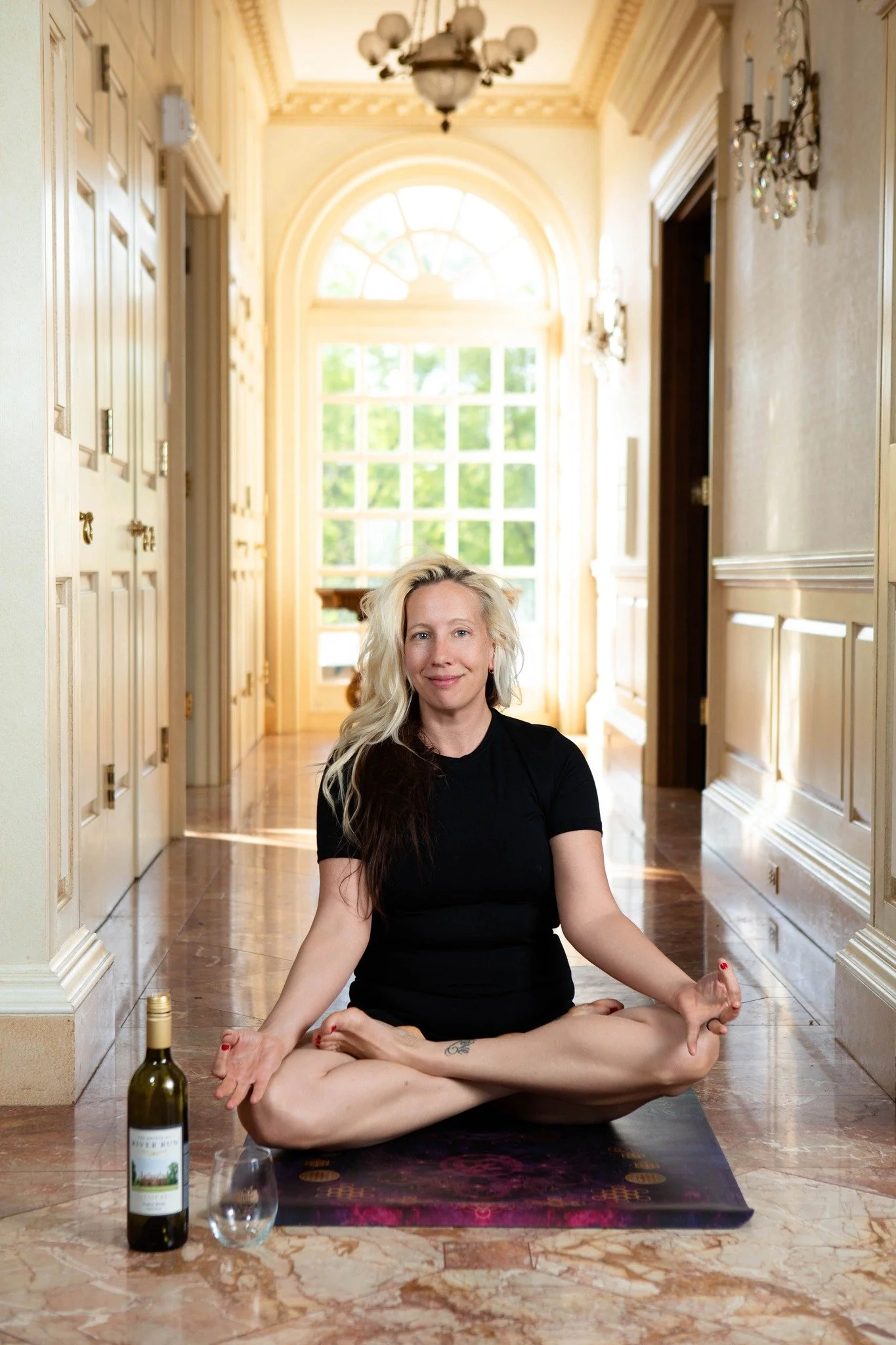 Christmas Vinyasa + Vino