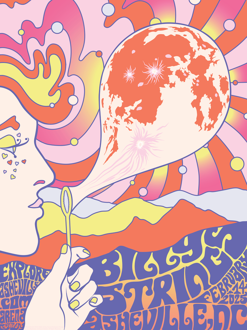 Billy Strings Concert Poster