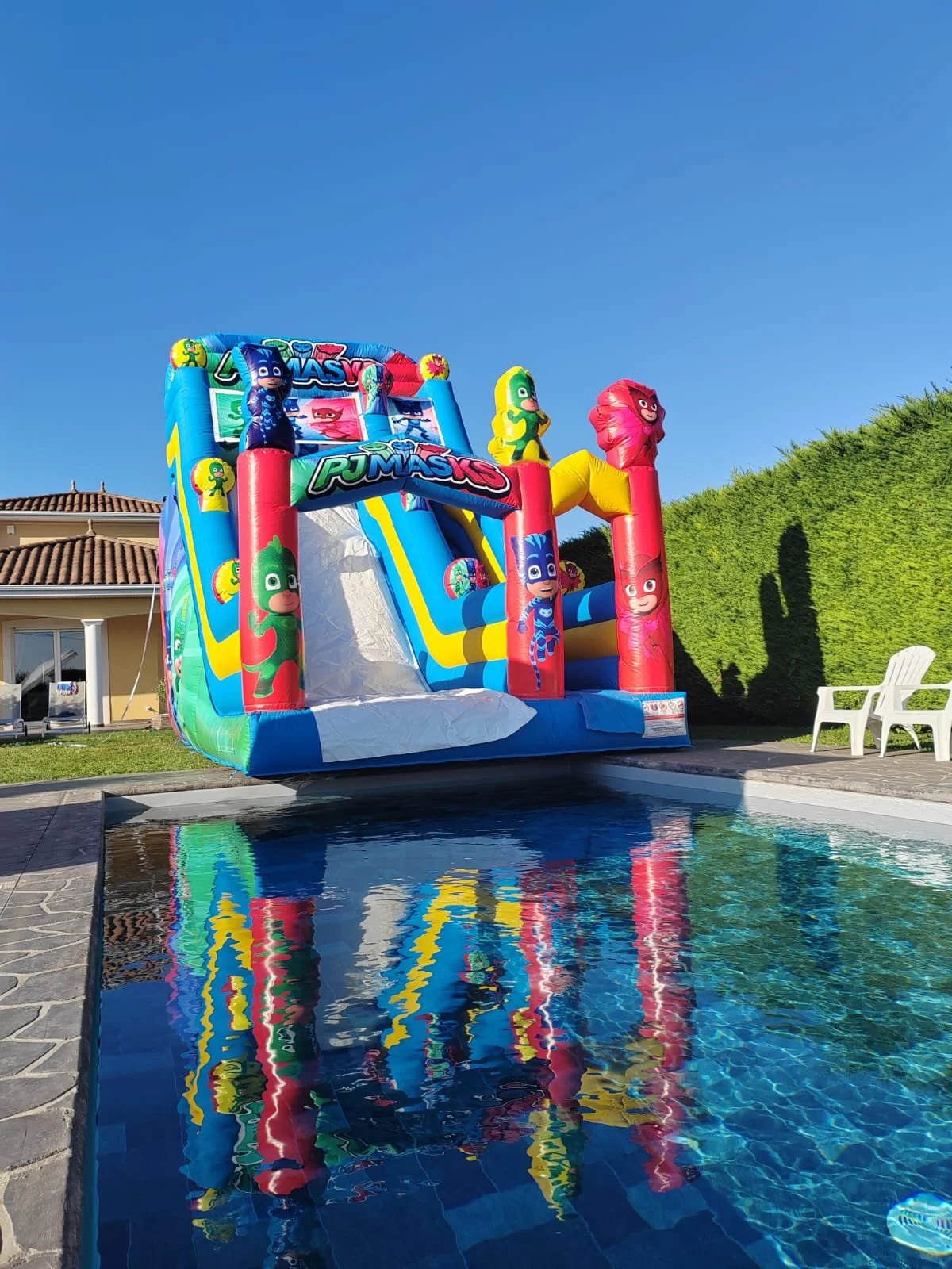 Structure gonflable Pyjamasque