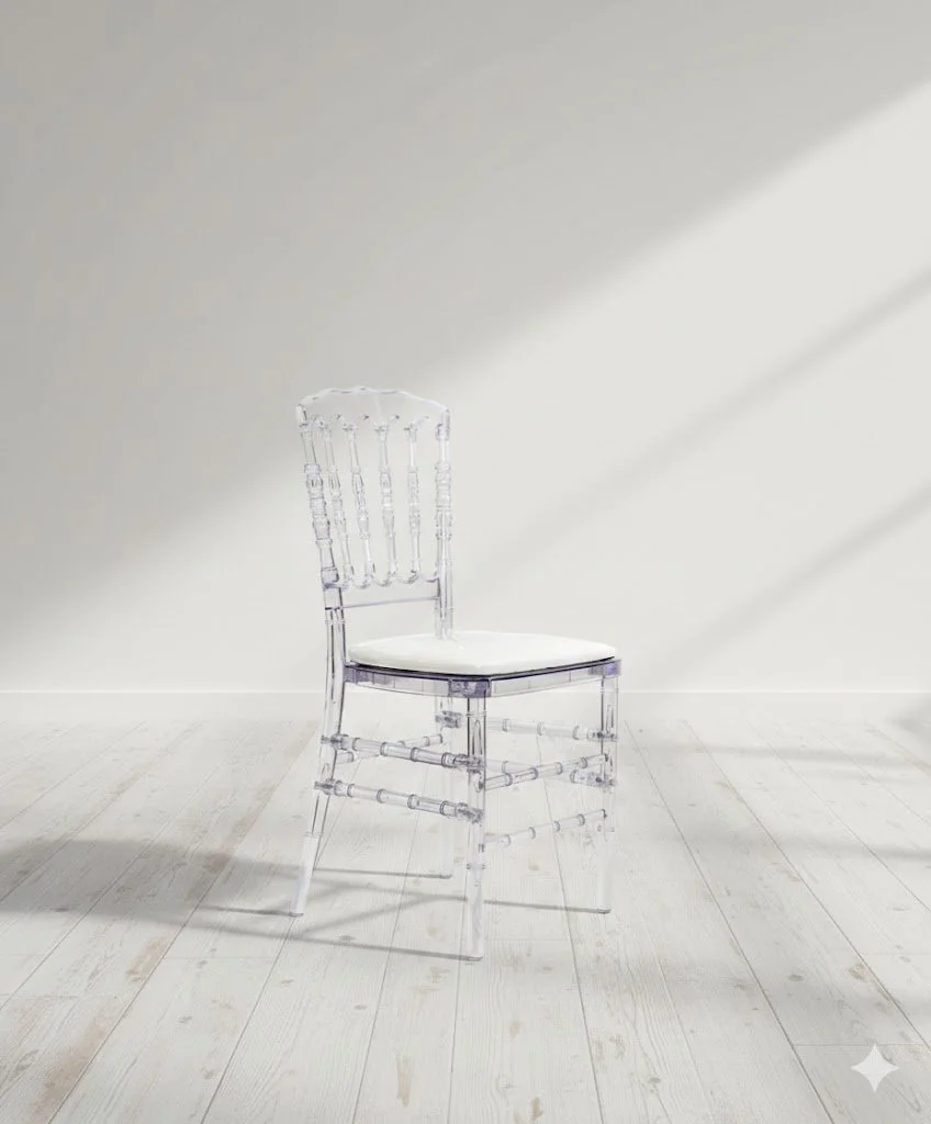 Chaise Napoléon cristal