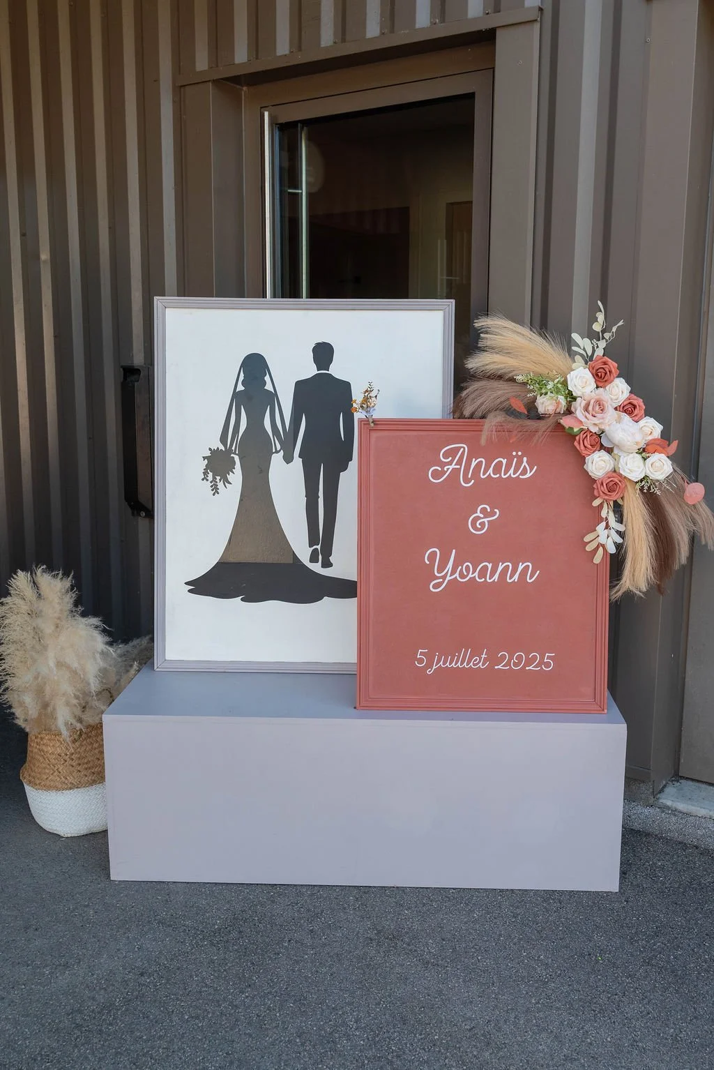 Panneau de bienvenue