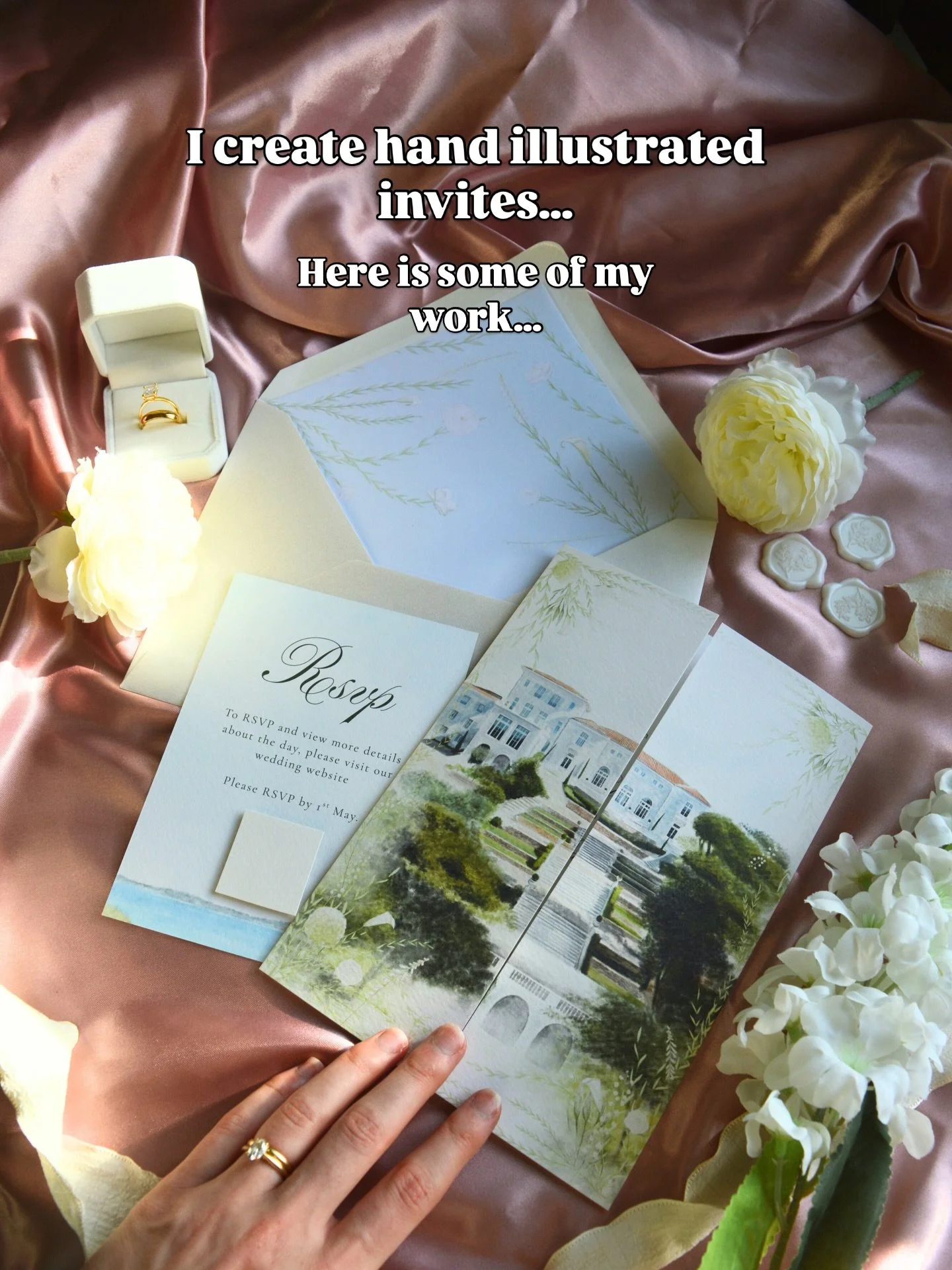 Looking for wedding invite inspo? 👀💌

Planning your wedding and want invitations that feel completely you? I create bespoke wedding invitation suites with custom illustrations, elegant layouts, and thoughtful details to make your stationery as spec