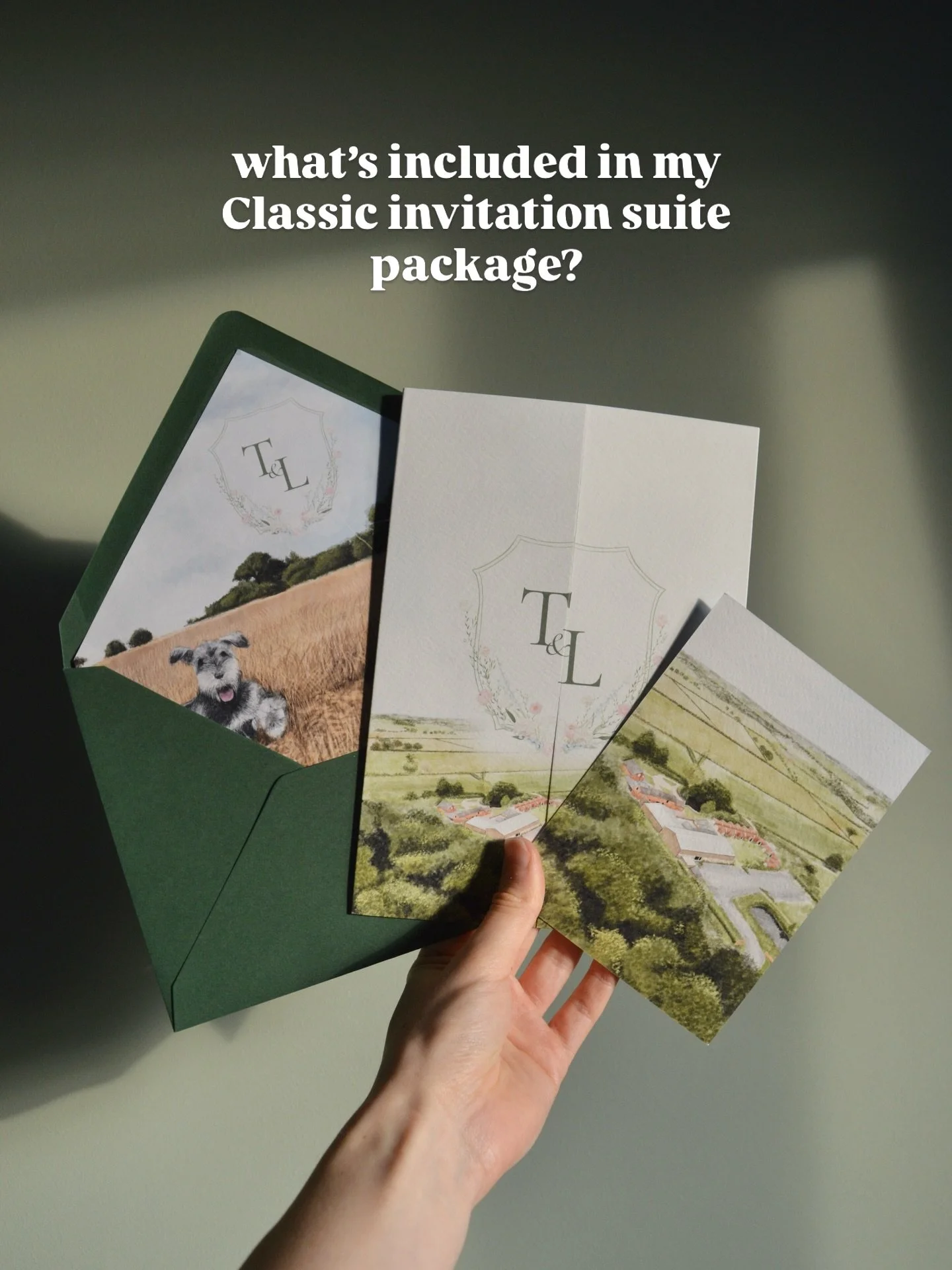 Your wedding invitations should feel like a work of art&mdash;designed just for you 🎨✨

My Classic Package is created for couples who want something truly bespoke and beautifully considered from start to finish 💌

Each suite includes a hand-illustr