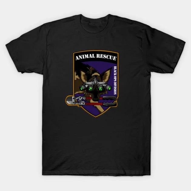 Animal Rescue Black Ops T-Shirt
