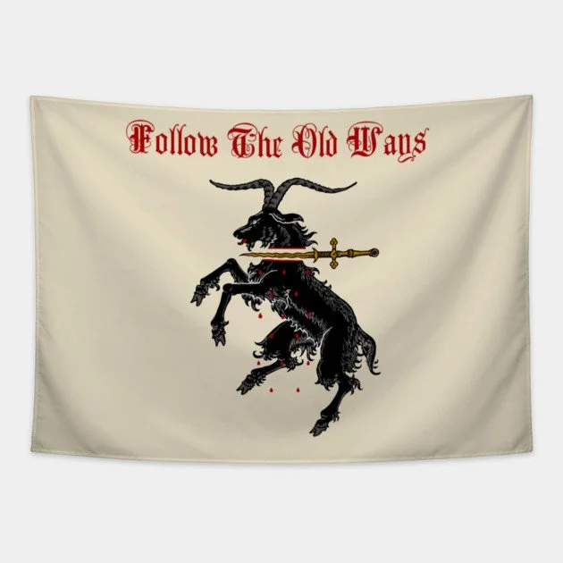 Follow the Old Ways Tapestry