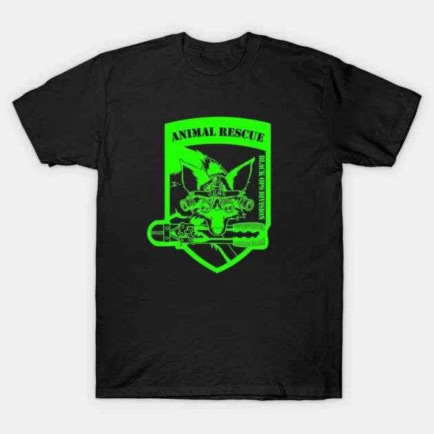 Animal Rescue Black Ops Green Variant T-Shirt