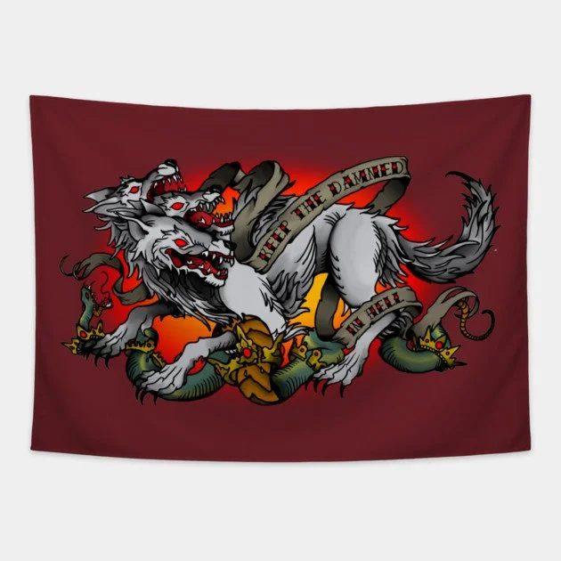 Keep The Damned In Hell Banner