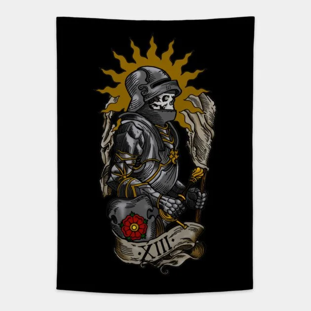 Death Card Tapestry