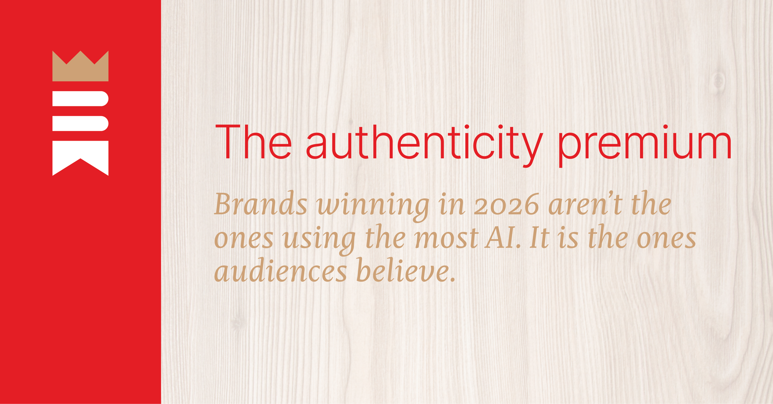 The Authenticity Premium