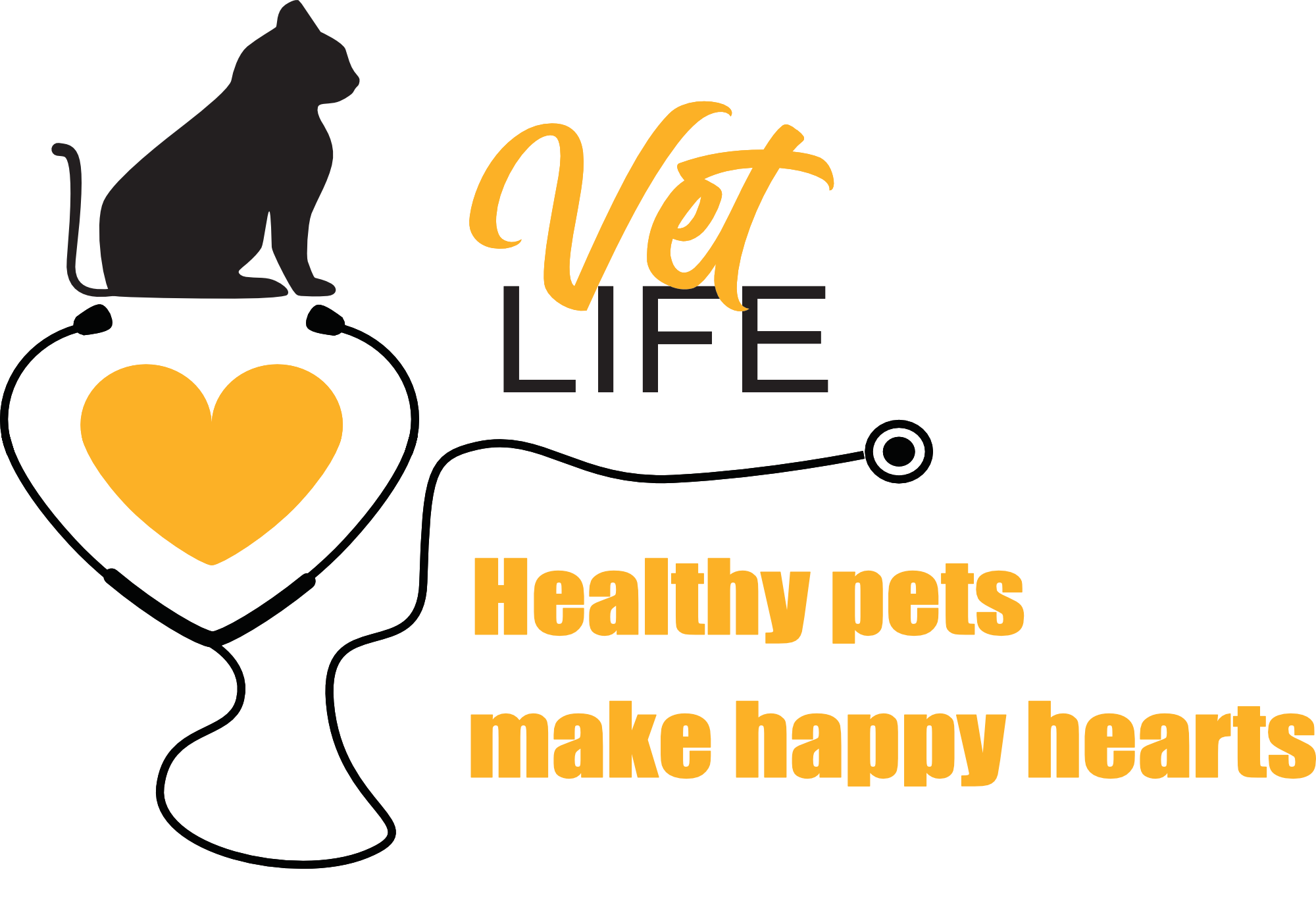 Vet Life Happy Hearts design