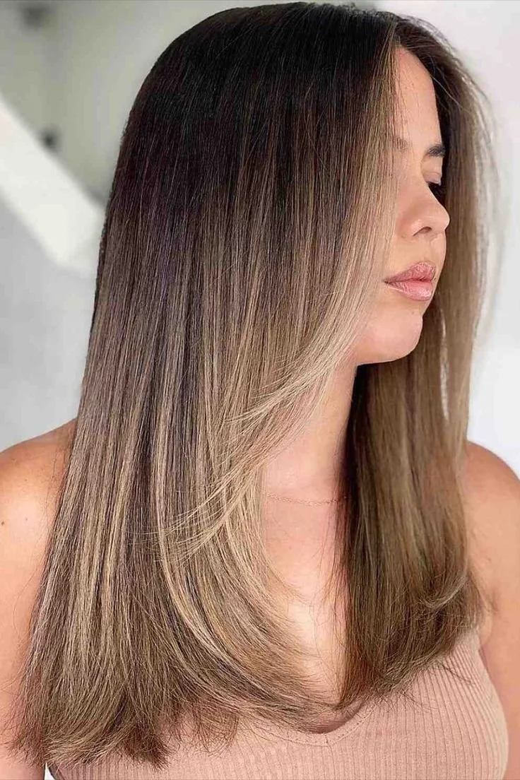 Medium-Length Straight Cut with Ombre.jpg