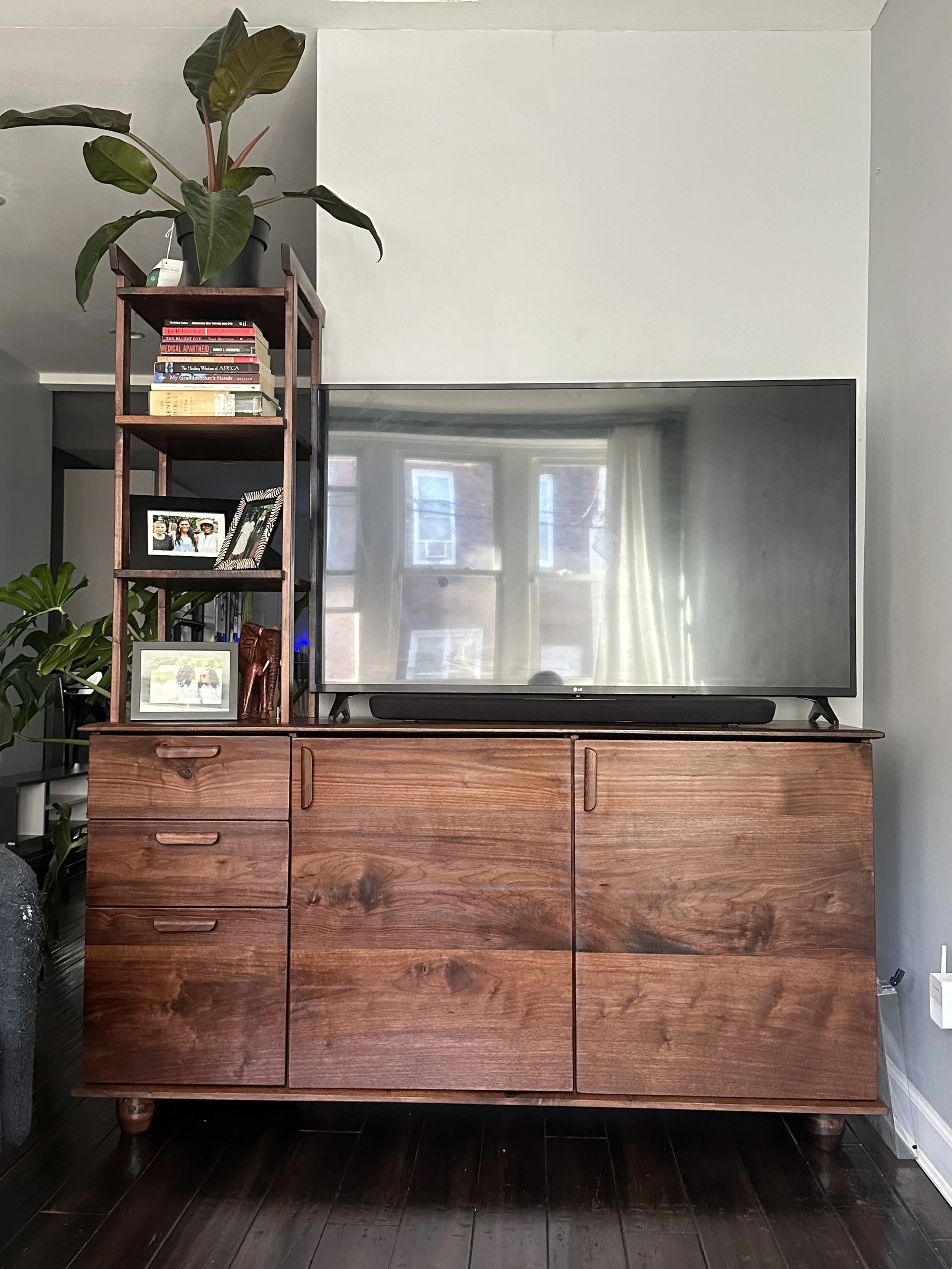 The Walnut Tower Media Console