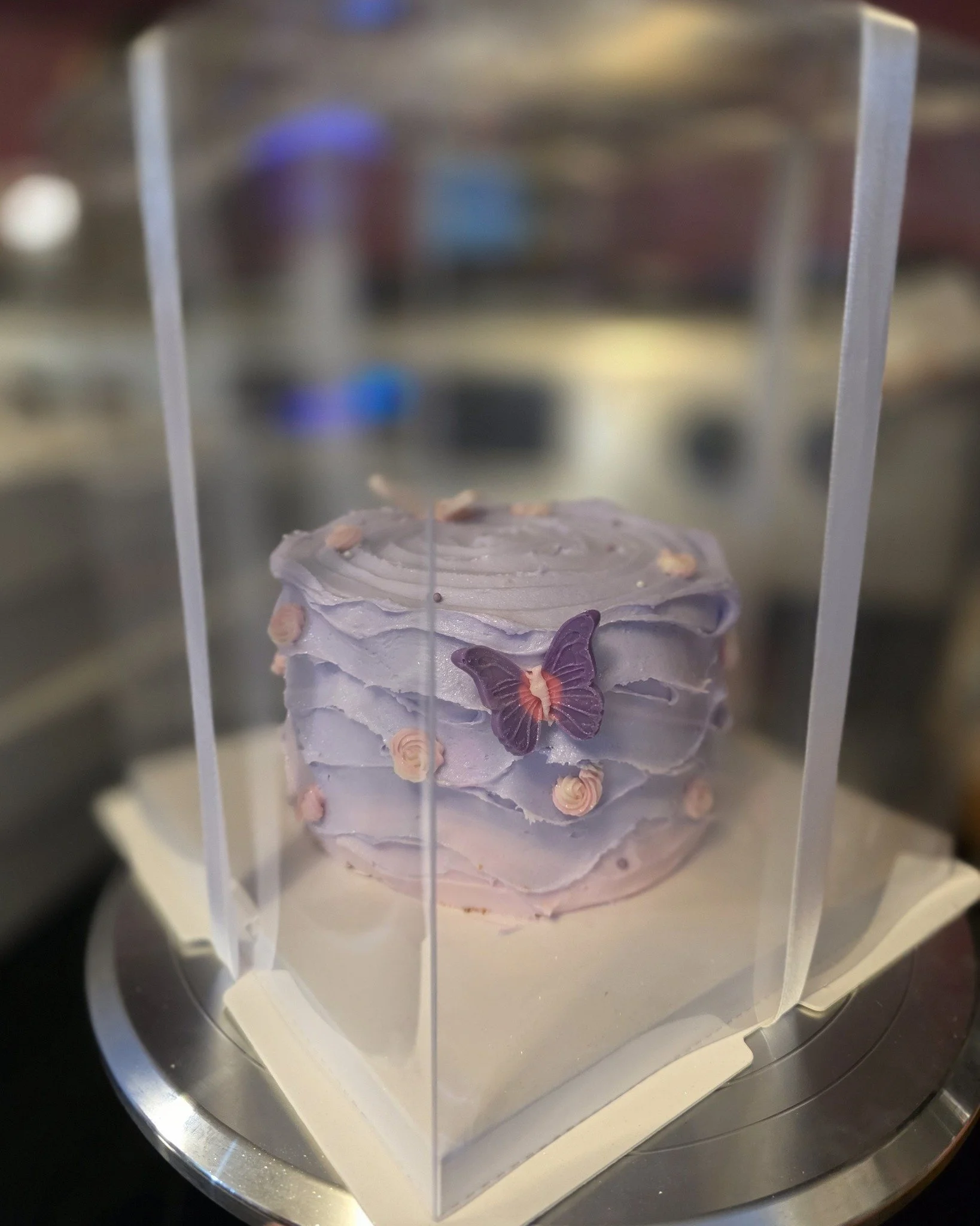 Had the pleasure of making cupcakes and a smash cake for a very special little lady&rsquo;s 1st Birthday! 🦋🎂

This sweet set included a vanilla smash cake along with vanilla and chocolate cupcakes, all topped with smooth buttercream frosting. The t