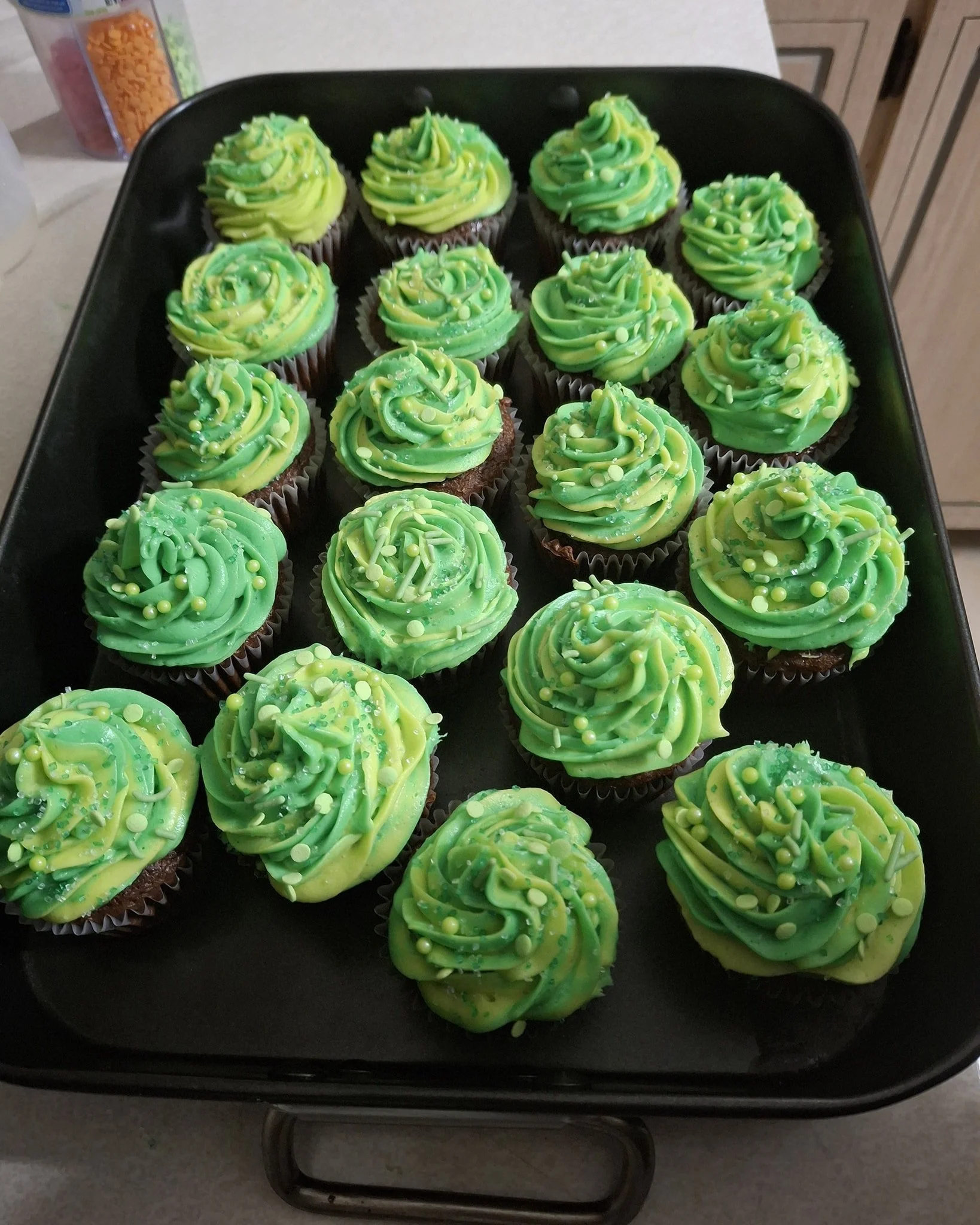 Get ready to sham-rock your taste buds this St. Patrick&rsquo;s Day! ☘️✨

We&rsquo;re feeling extra lucky at the bakery and whipping up some festive treats to celebrate St. Patrick&rsquo;s Day! From rich, chocolatey cupcakes to minty-fresh favorites,