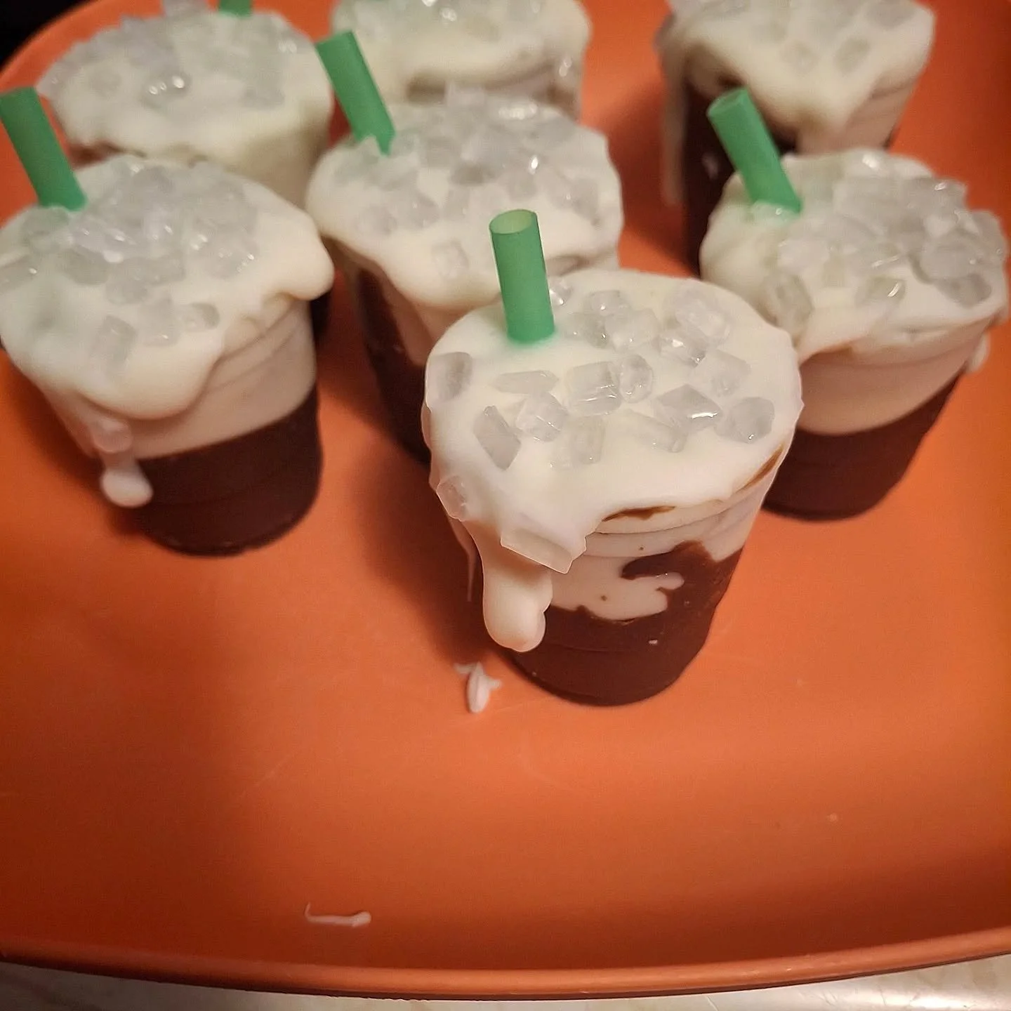 Latte cake pops