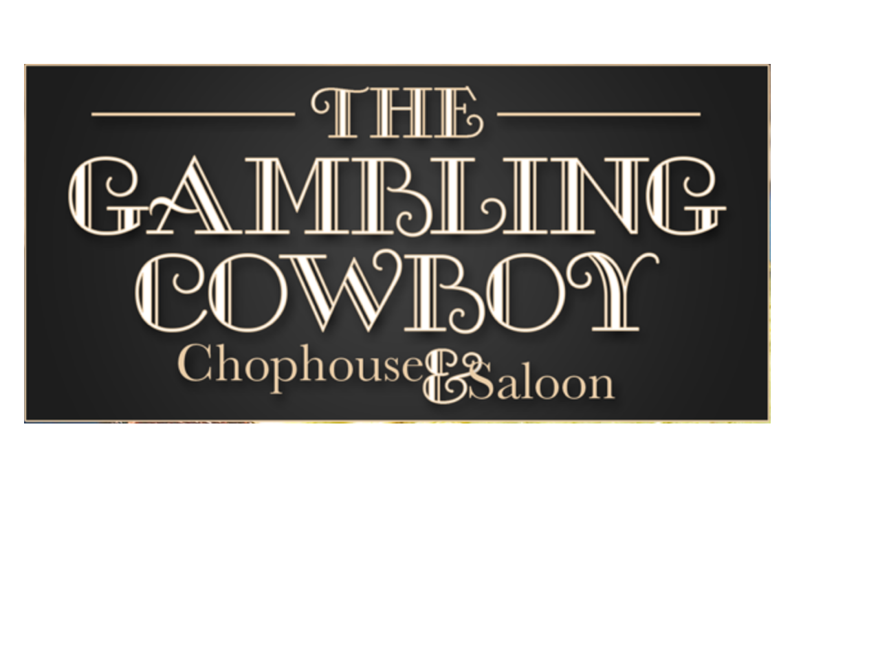 The Gambling Cowboy