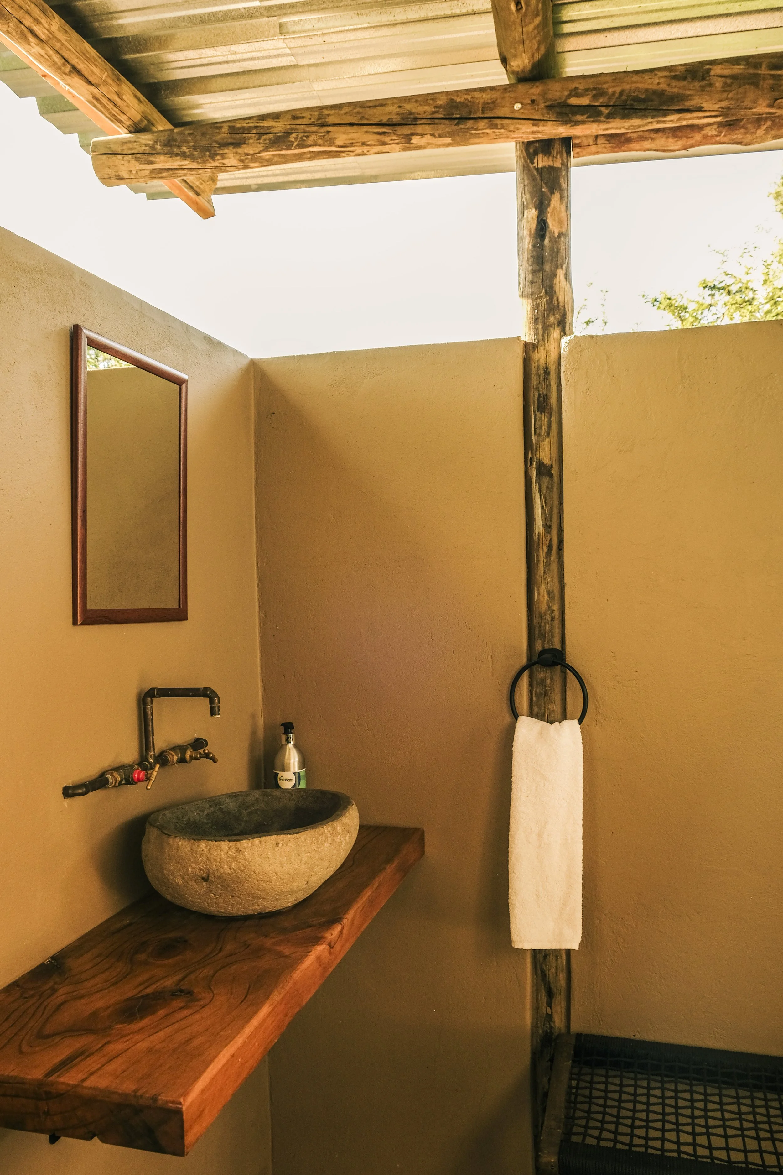 Adventure Camp bathroom