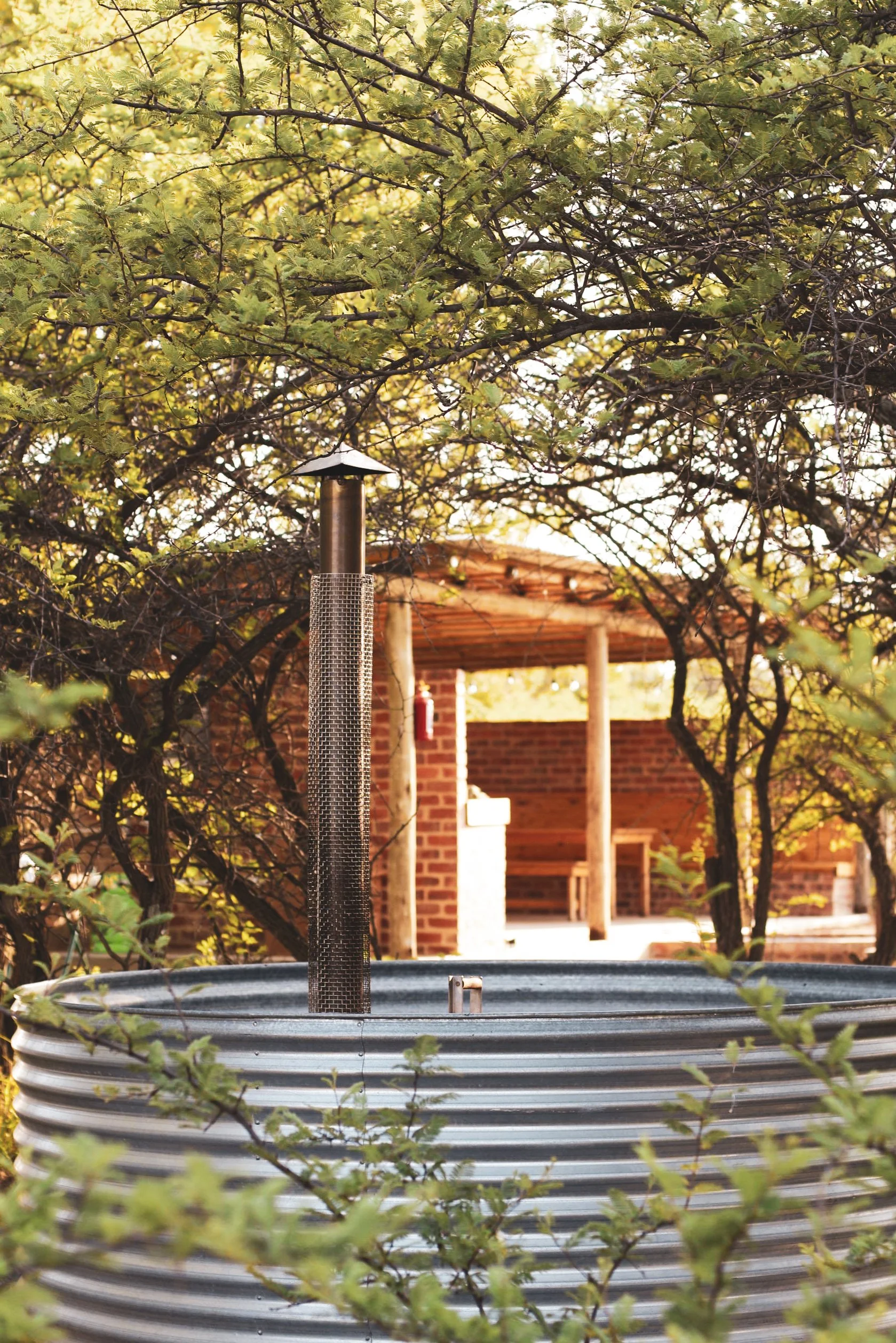 Adventure Camp hot tub