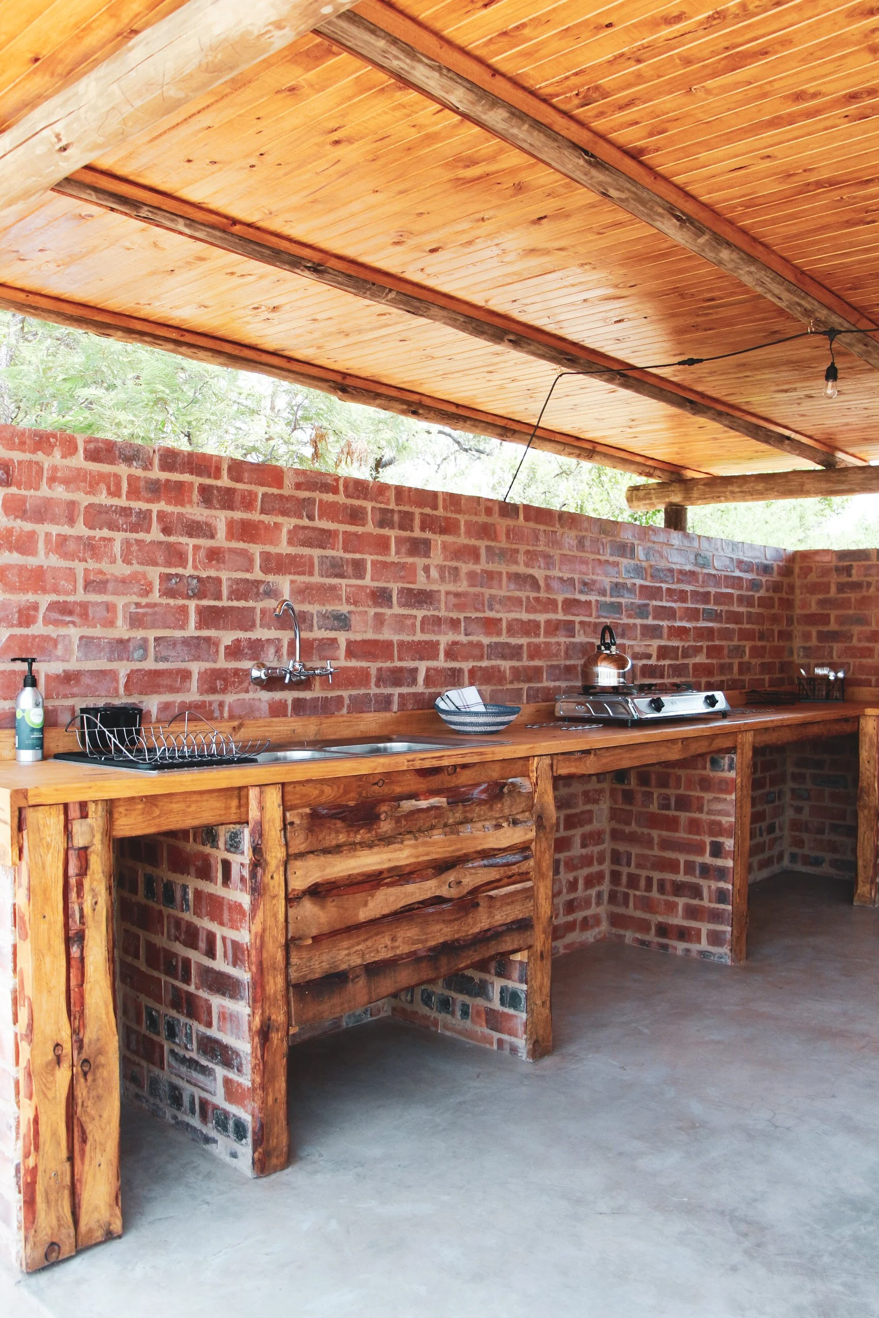 Adventure Camp kitchen