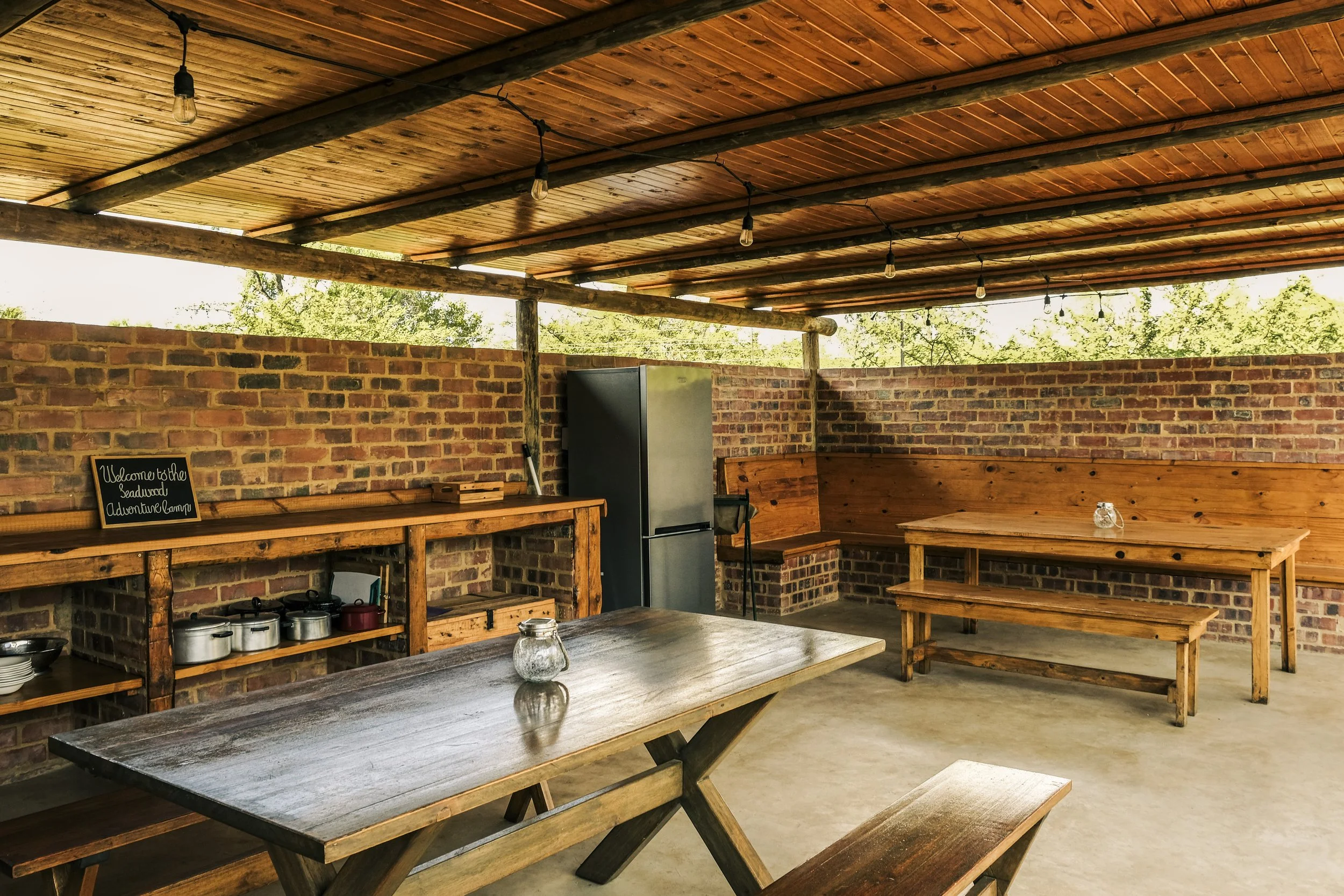 Adventure Camp kitchen lapa